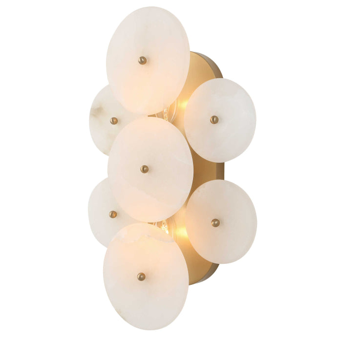 Uttermost Alabaster Radiance Wall Light