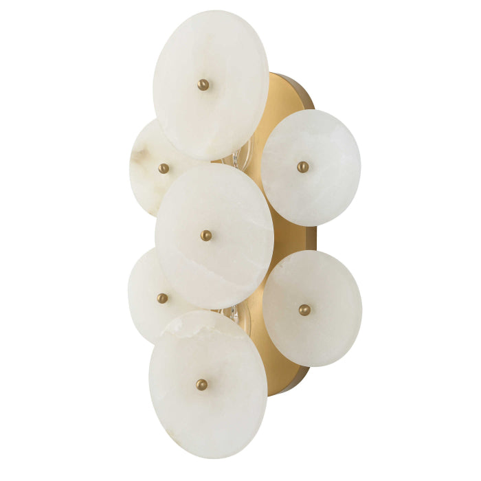 Uttermost Alabaster Radiance Wall Light