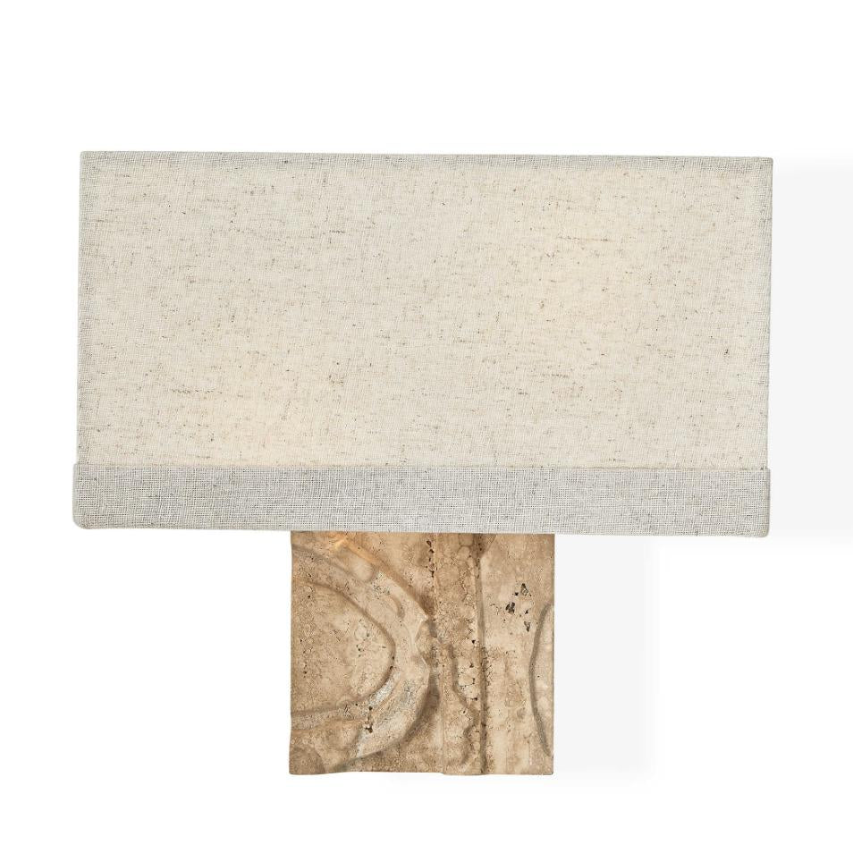 Uttermost Icon Neutral Travertine Wall Light