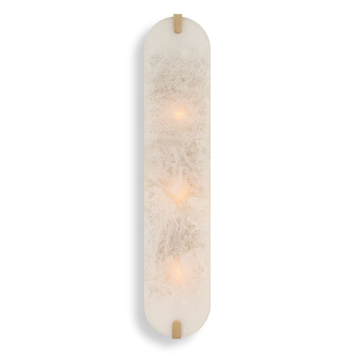 Lustrous 3 Light Wall Sconce in Crystal