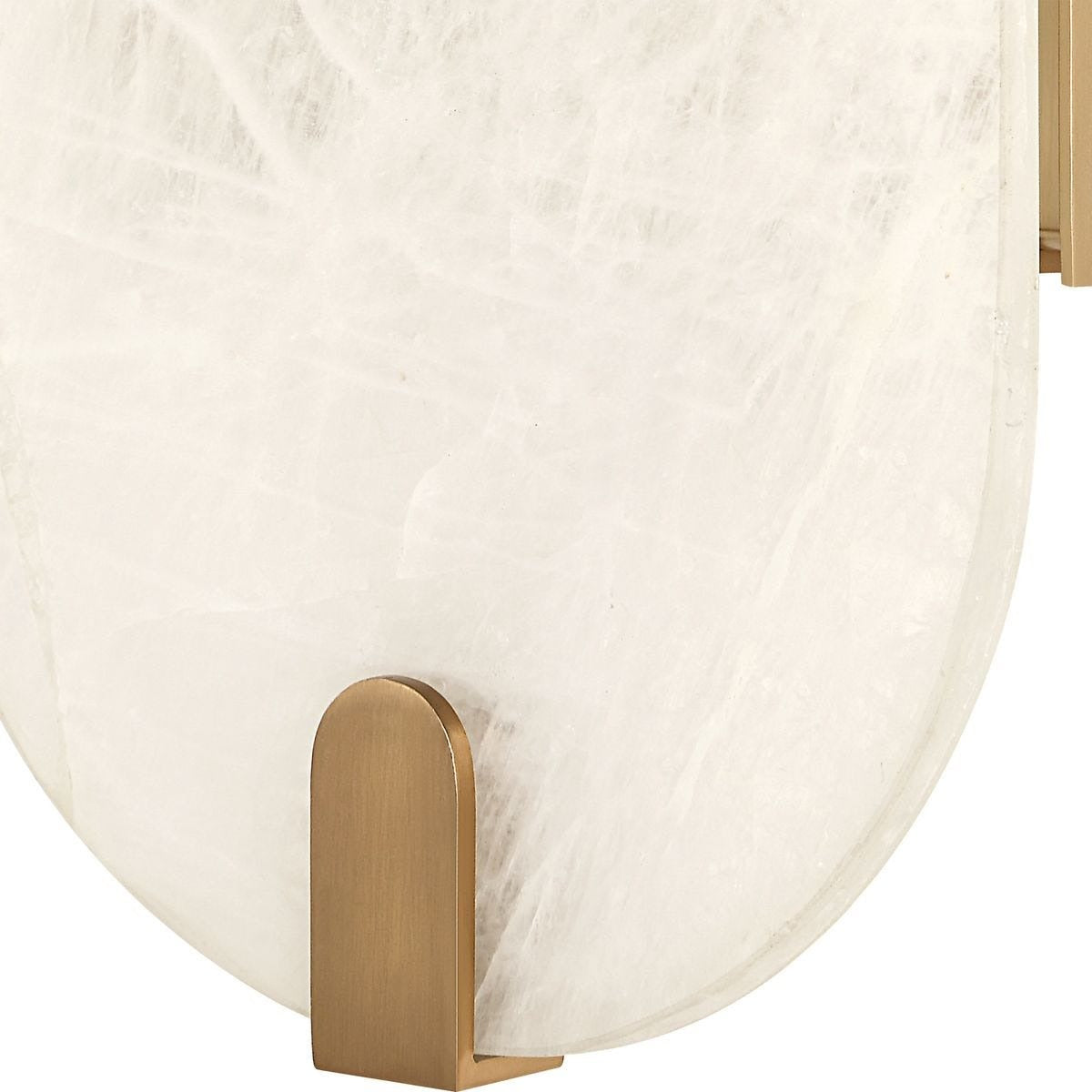 Uttermost Lustrous 3 Light Wall Sconce in Crystal