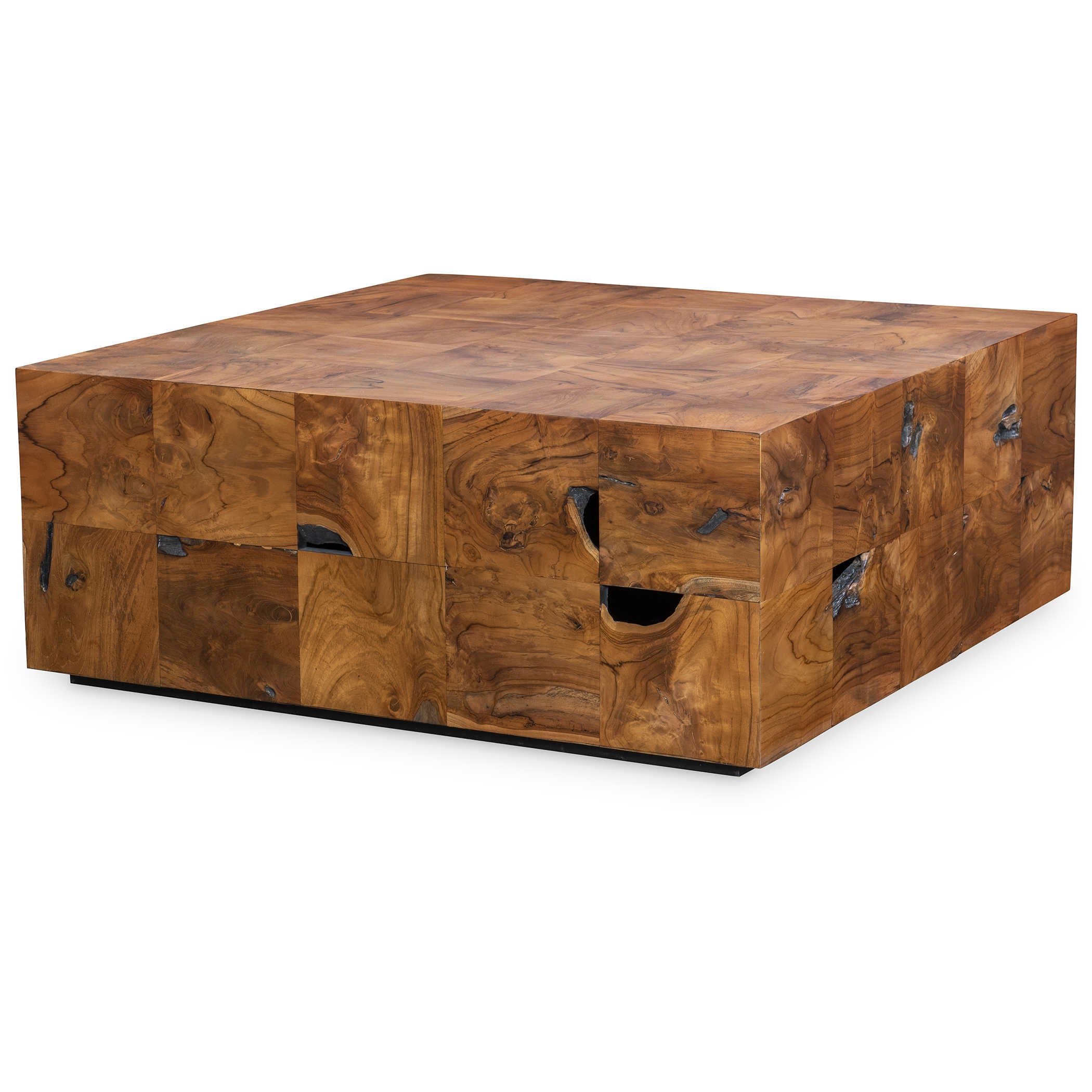 Uttermost Teak Tac Toe Coffee Table - Carmel