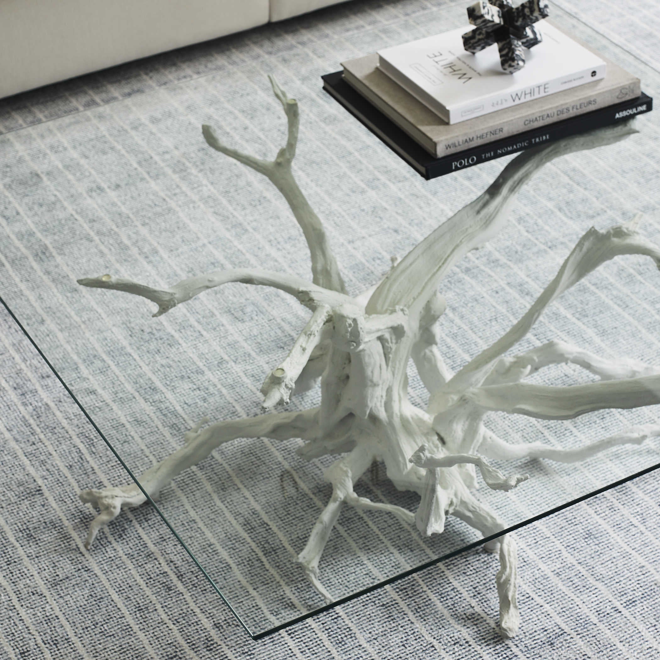 Uttermost Big Sur Coffee Table - White