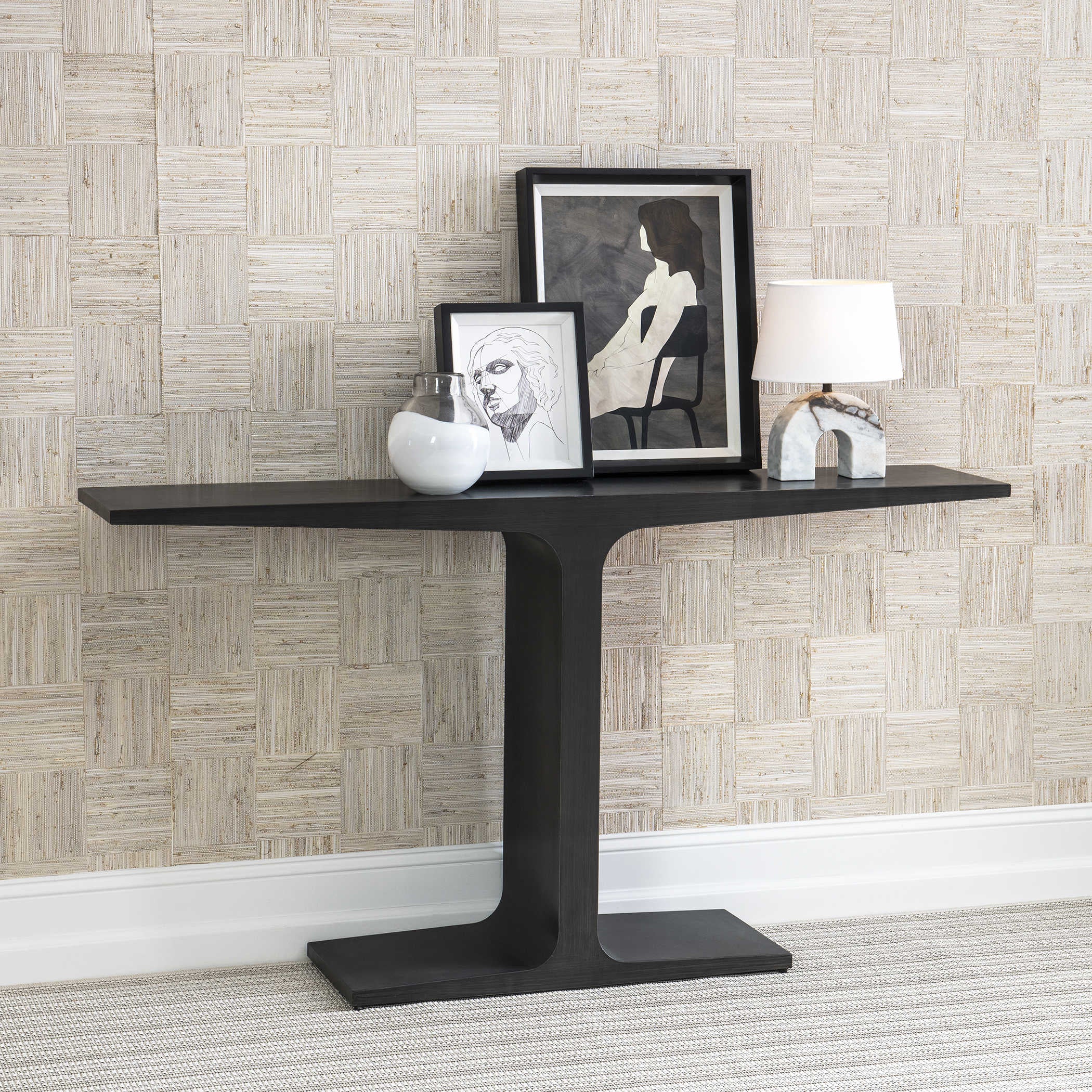 Uttermost I-Beam Console Table