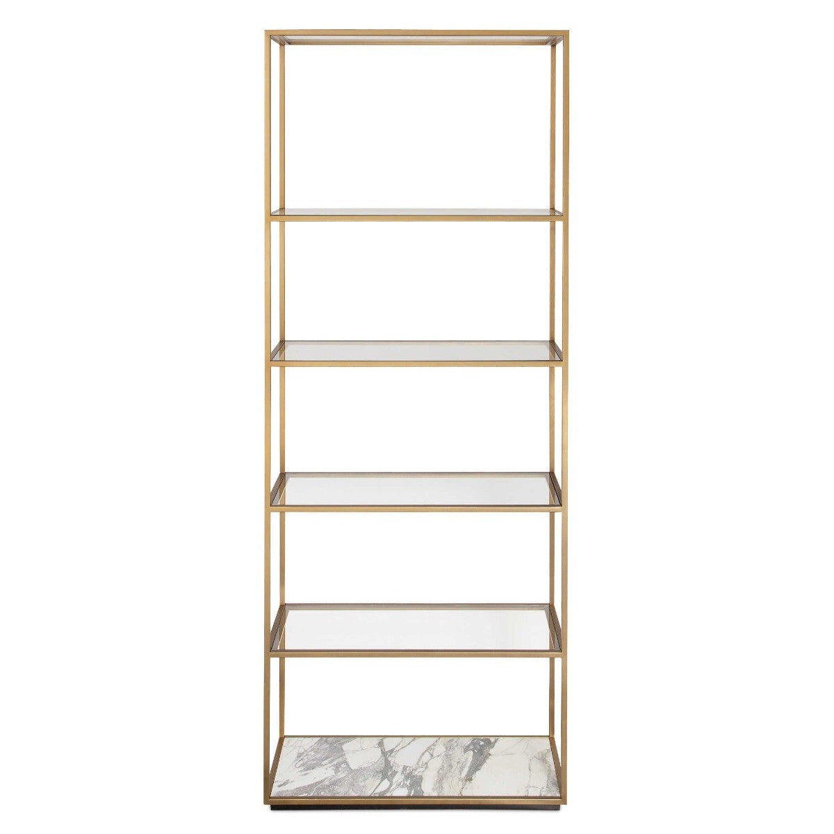 Uttermost Floating Plane Etagere in Brass