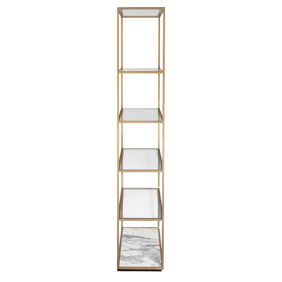 Uttermost Floating Plane Etagere in Brass