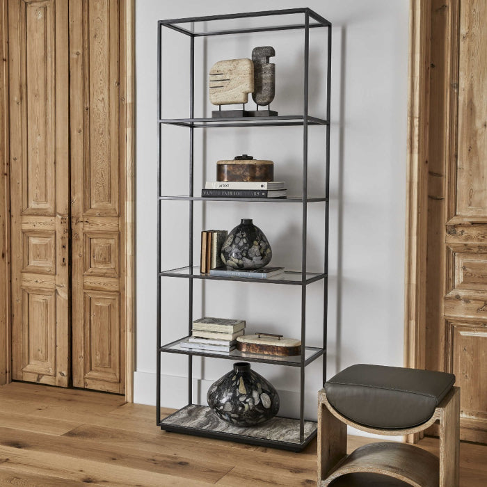 Uttermost Floating Plane Etagere in Bronze