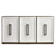 White Linen 3 Door Cabinet