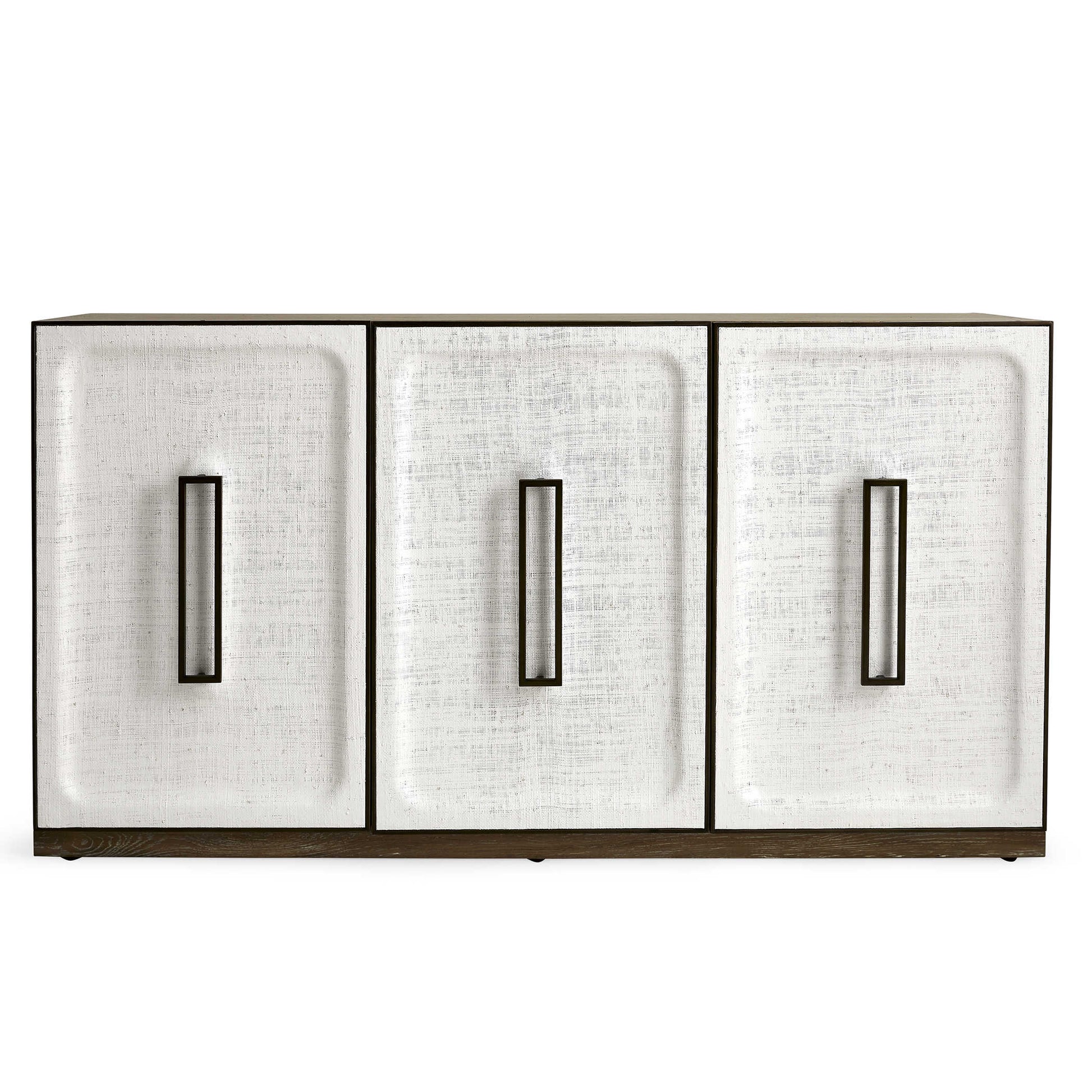 White Linen 3 Door Cabinet
