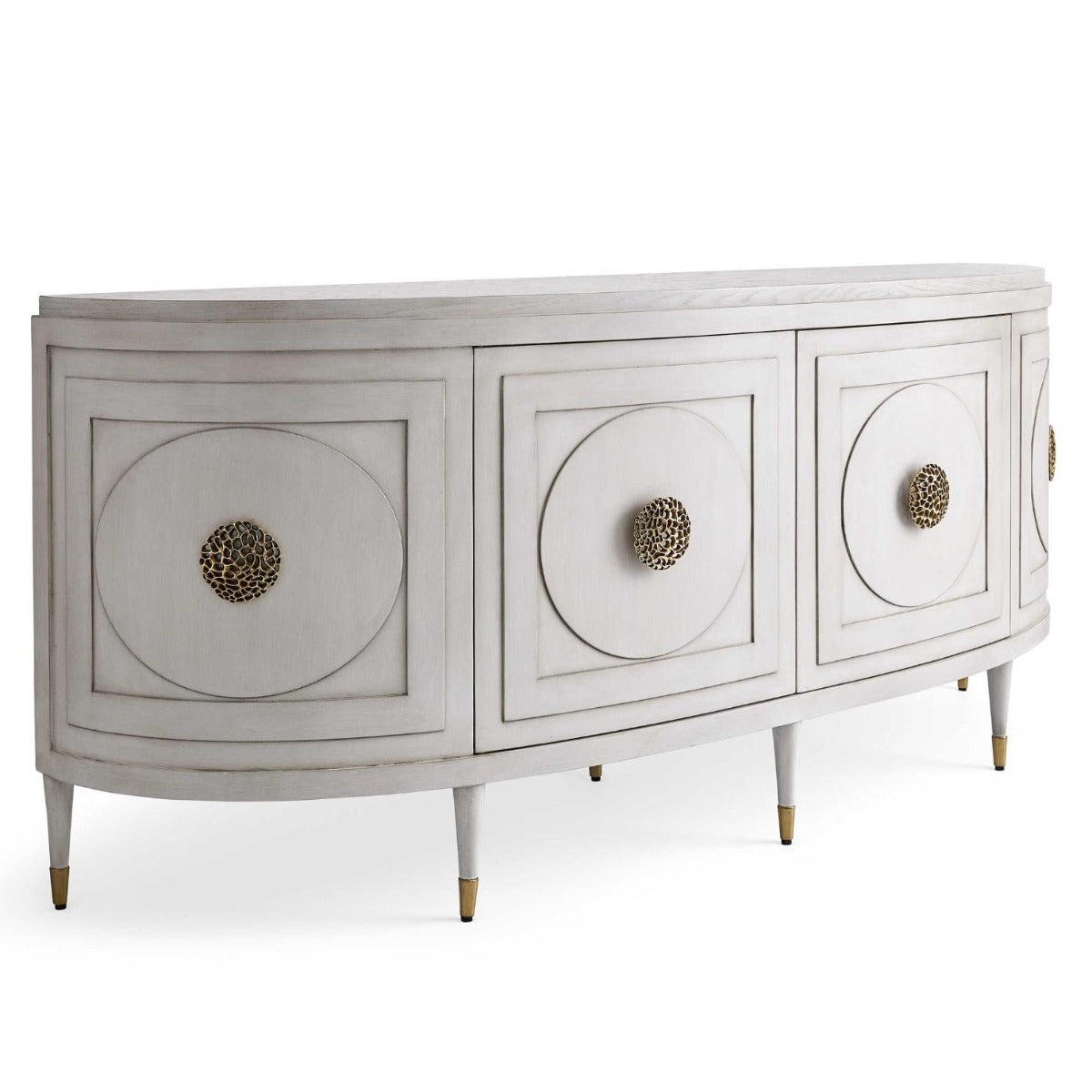 Uttermost Paris Console Cabinet in White - Large
