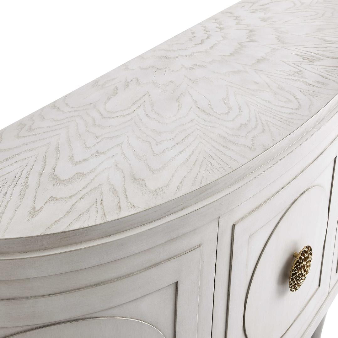 Uttermost Paris Console Cabinet in White - Large