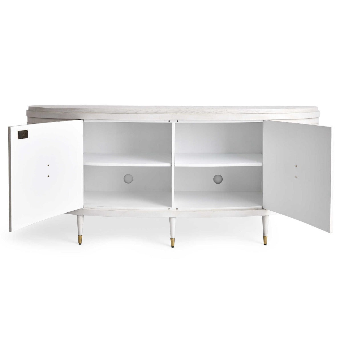 Uttermost Paris Console Cabinet in White - Large