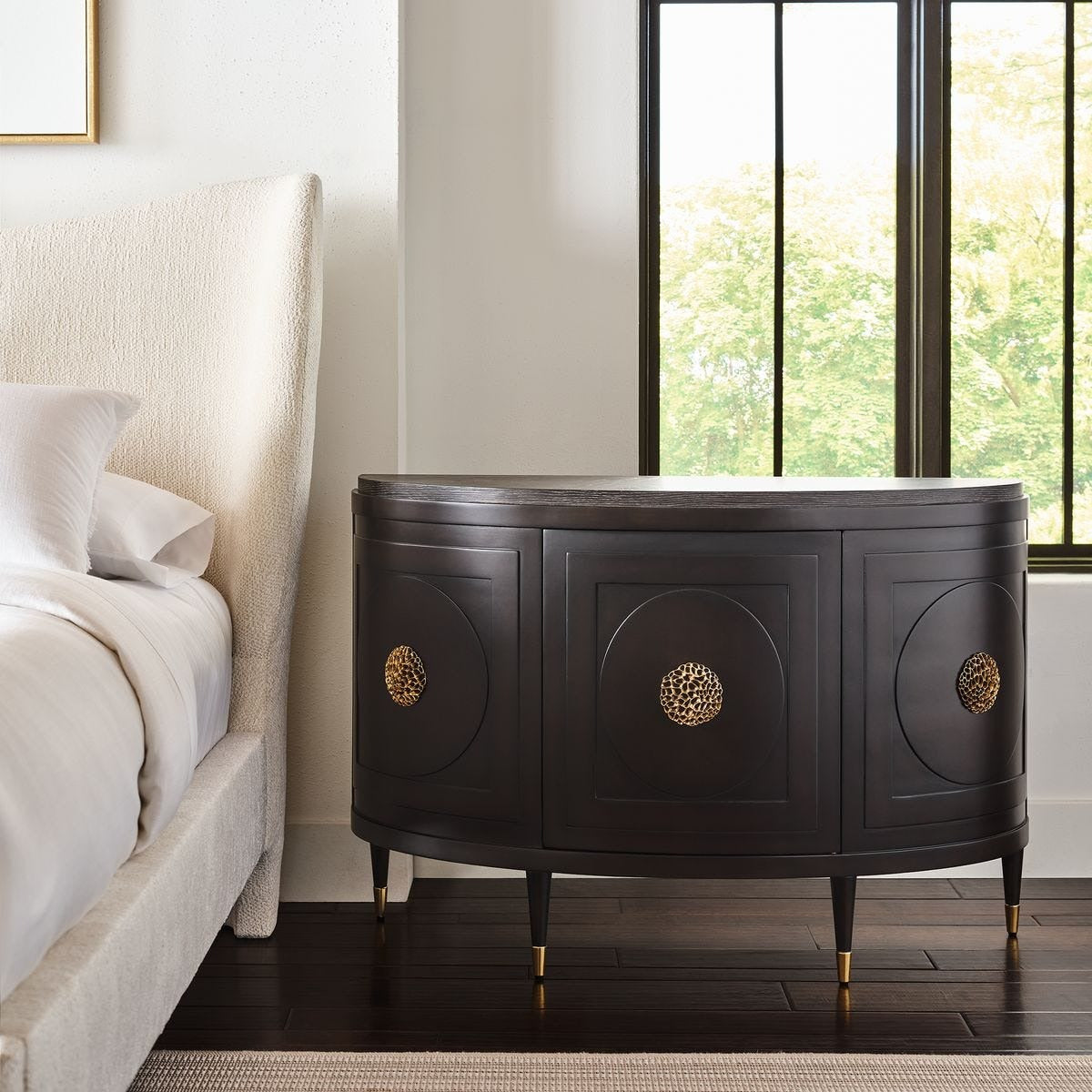 Uttermost Paris Console Cabinet in Espresso
