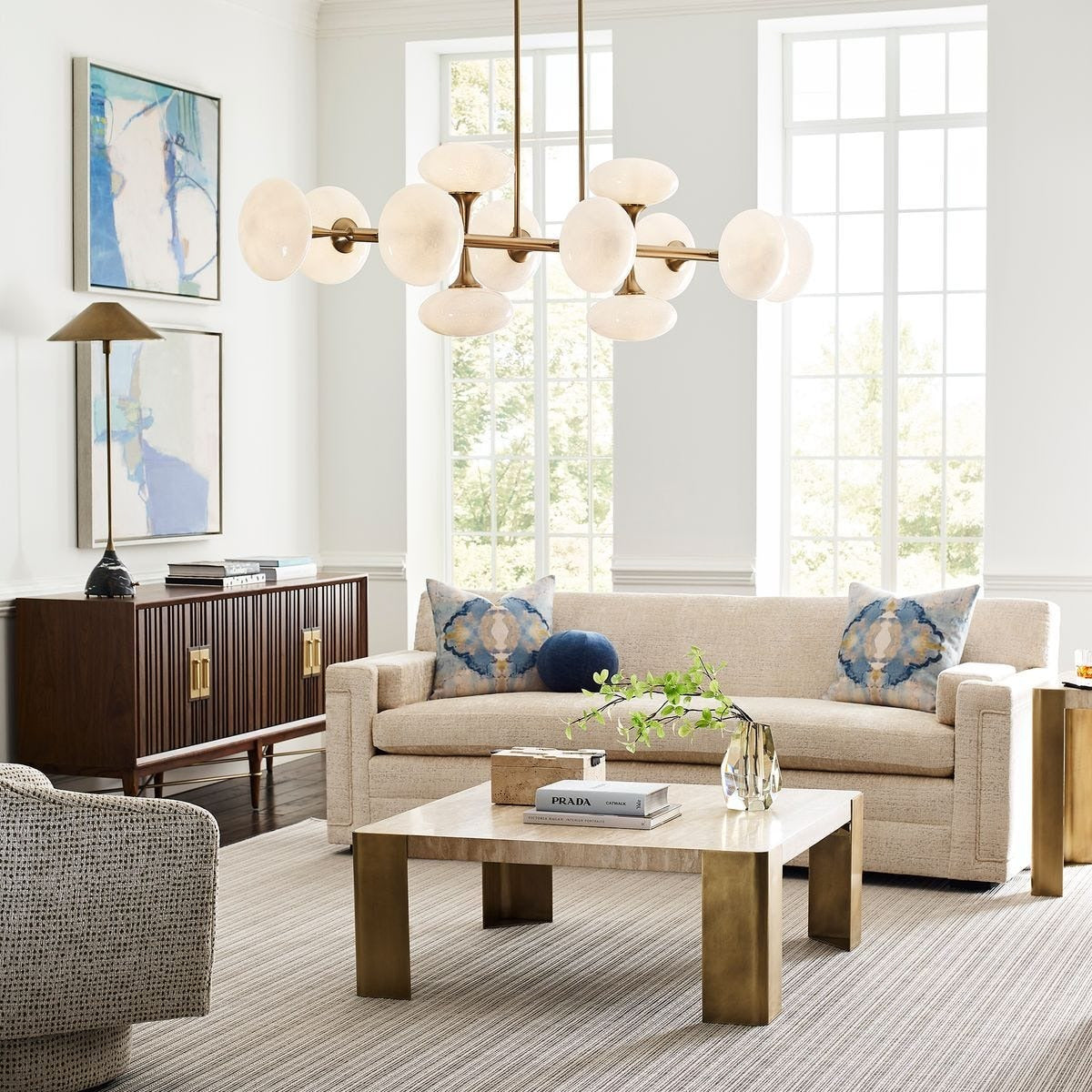 Uttermost Articulation 4 Door Cabinet