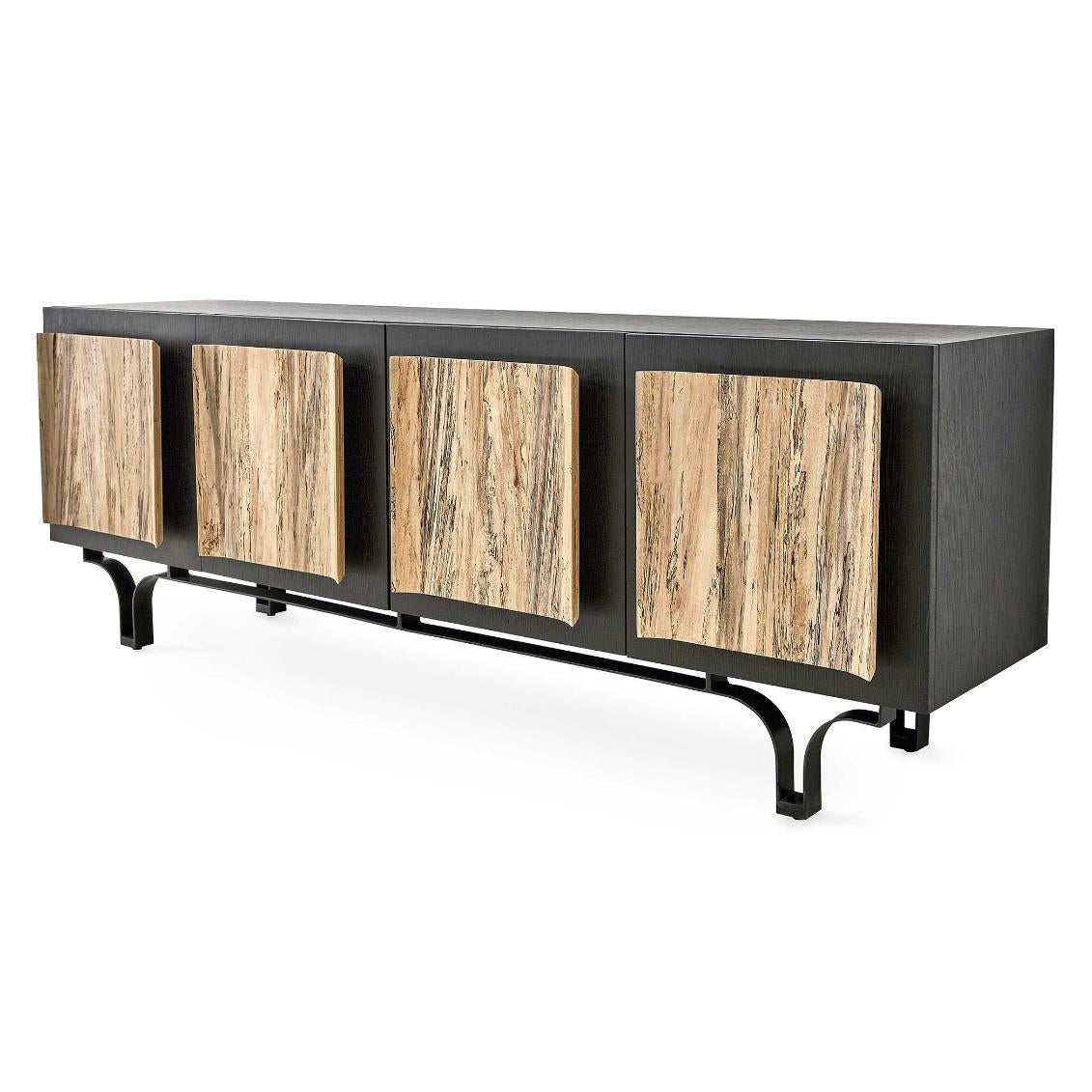 Uttermost Curves Ahead 4 Door Cabinet
