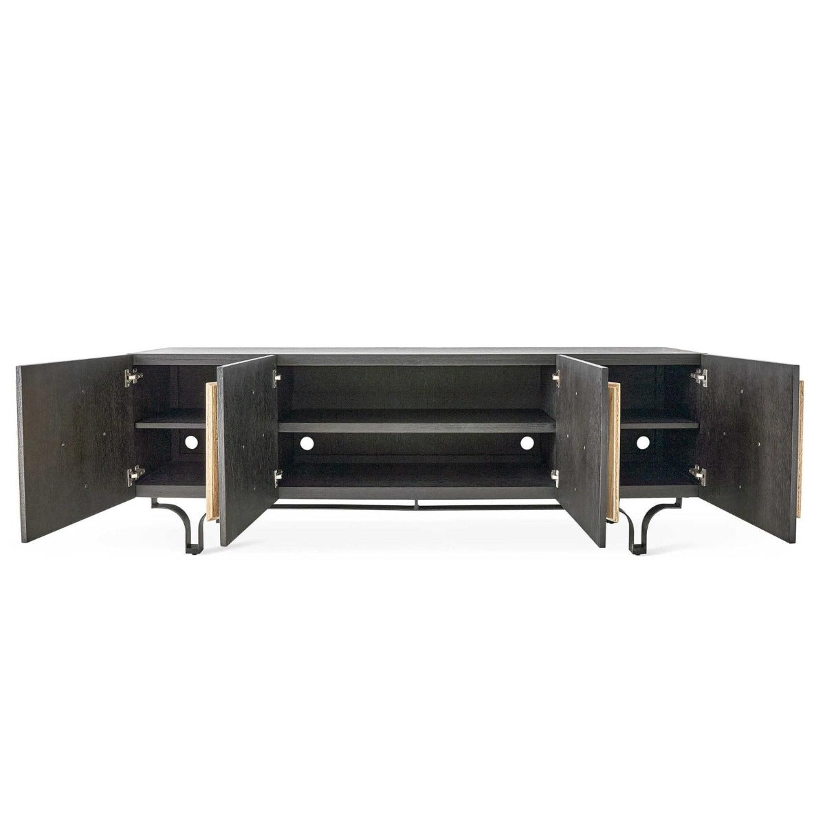 Uttermost Curves Ahead 4 Door Cabinet