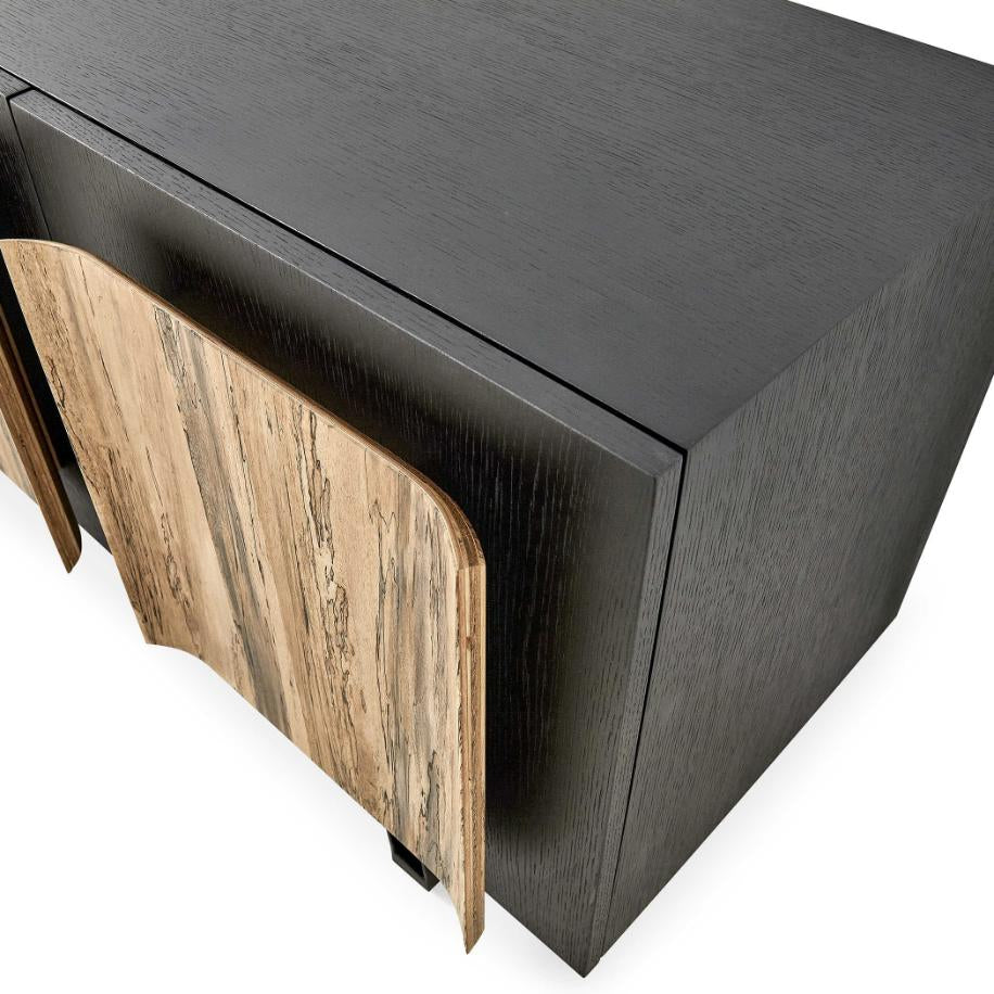 Uttermost Curves Ahead 4 Door Cabinet