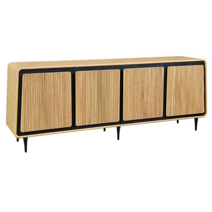 Uttermost Striation 4 Door Cabinet