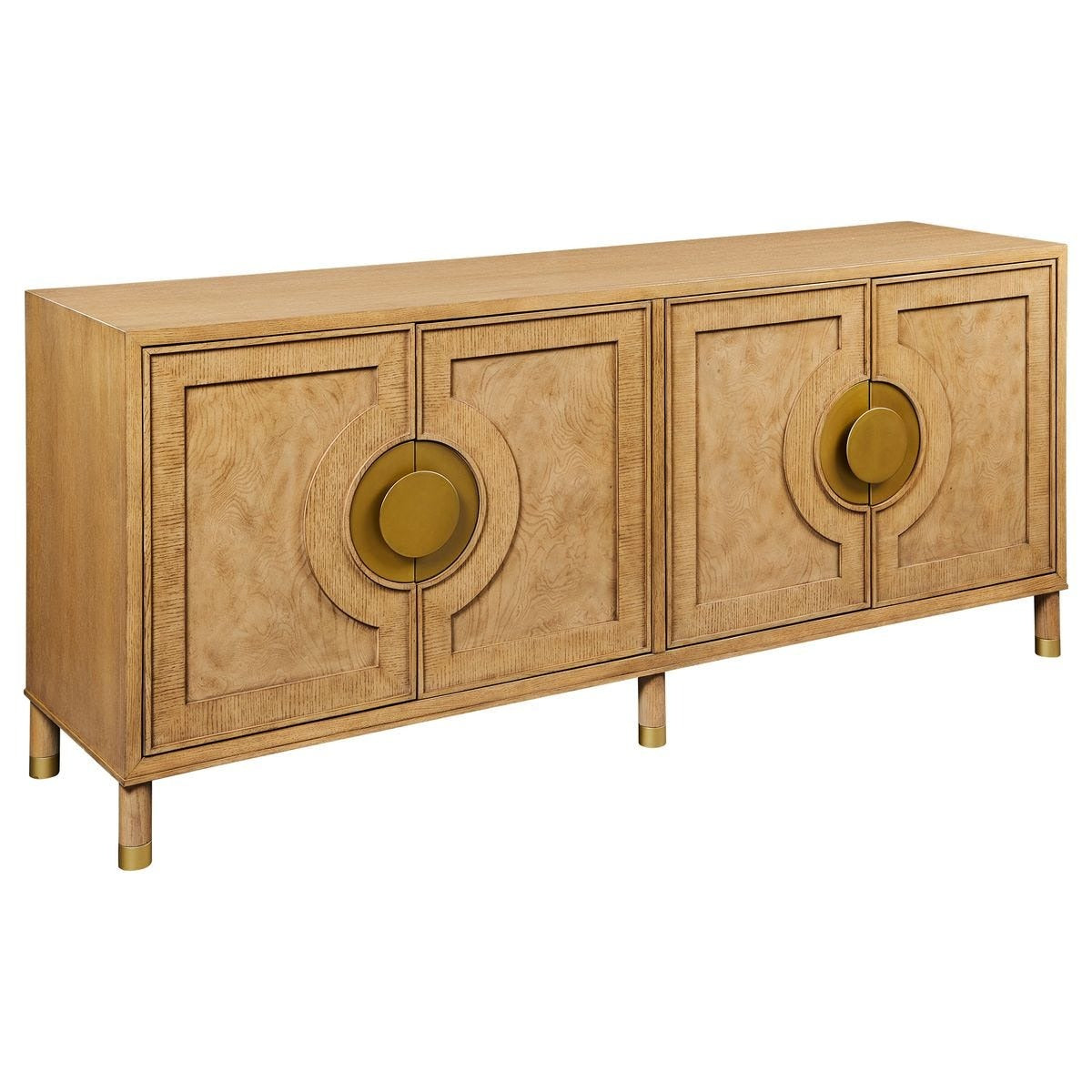 Uttermost Palais 4 Door Cabinet - Light