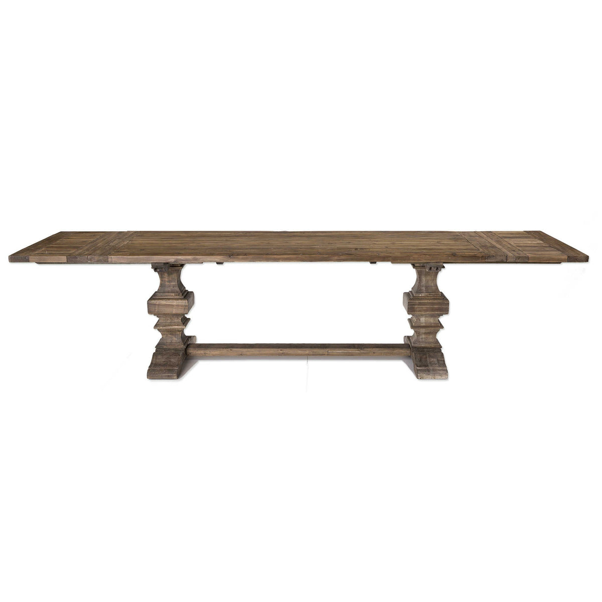 Baldrick Extending Dining Table in Warm Honey - 244-336cm