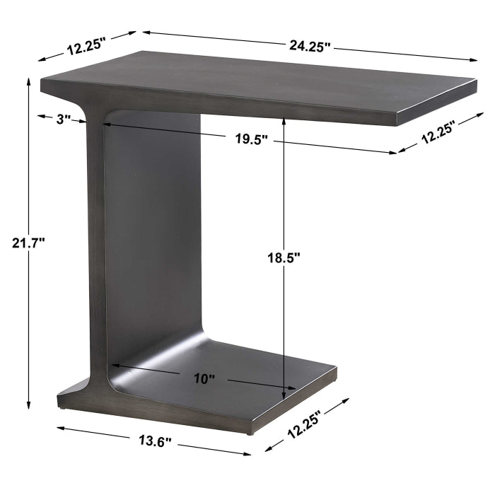 Uttermost I-Beam Pull Up Table