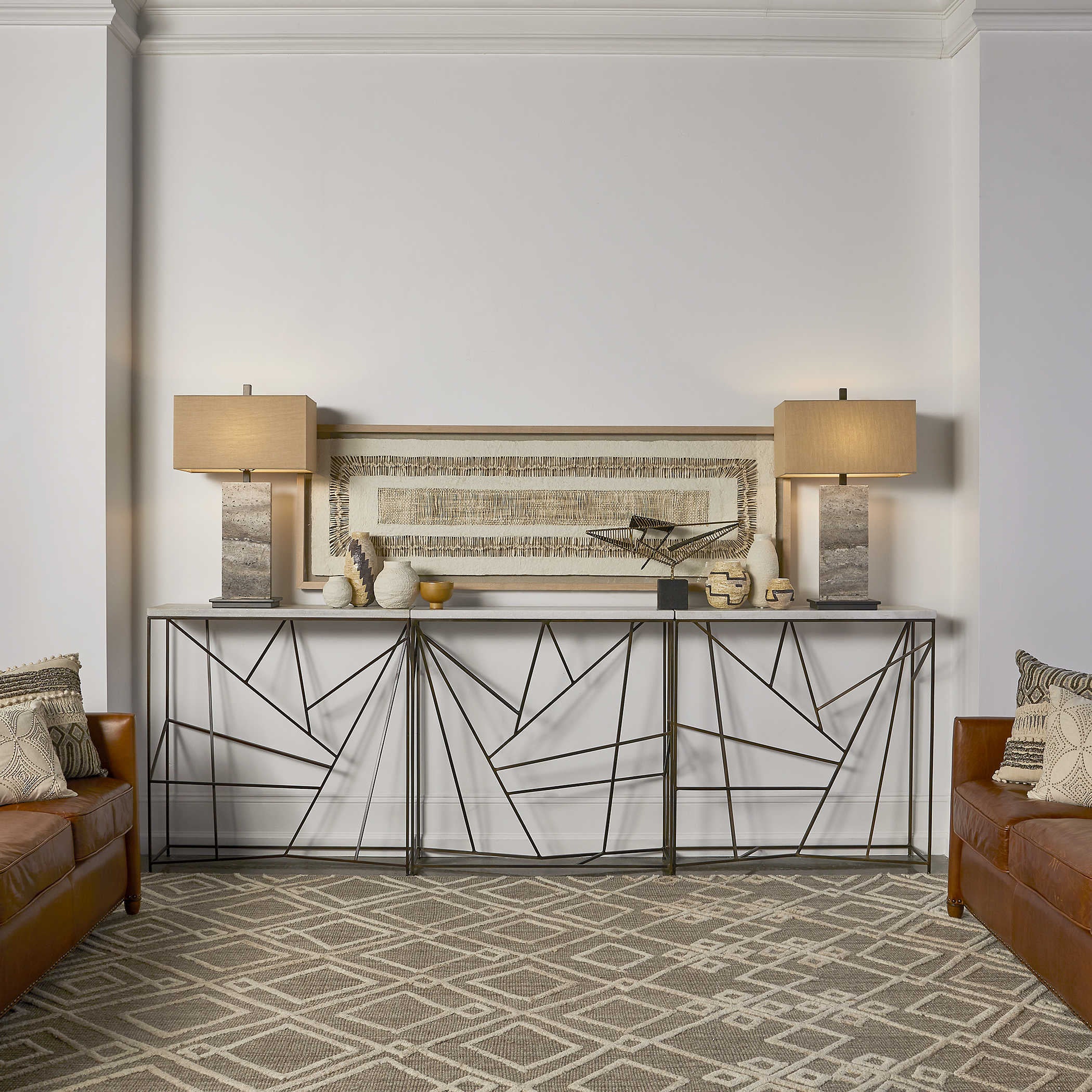 Uttermost Pick Up Sticks Console Table