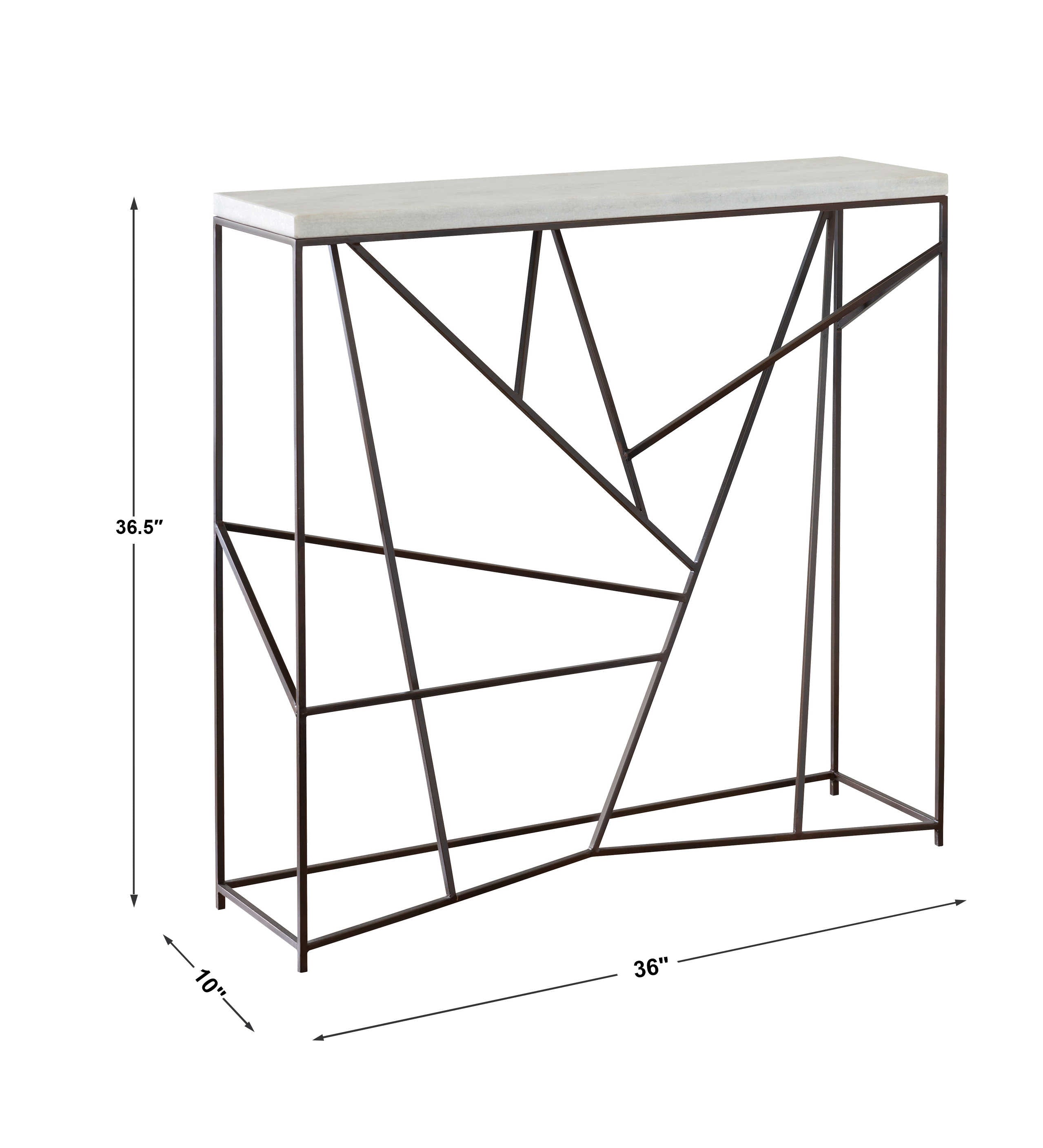 Uttermost Pick Up Sticks Console Table