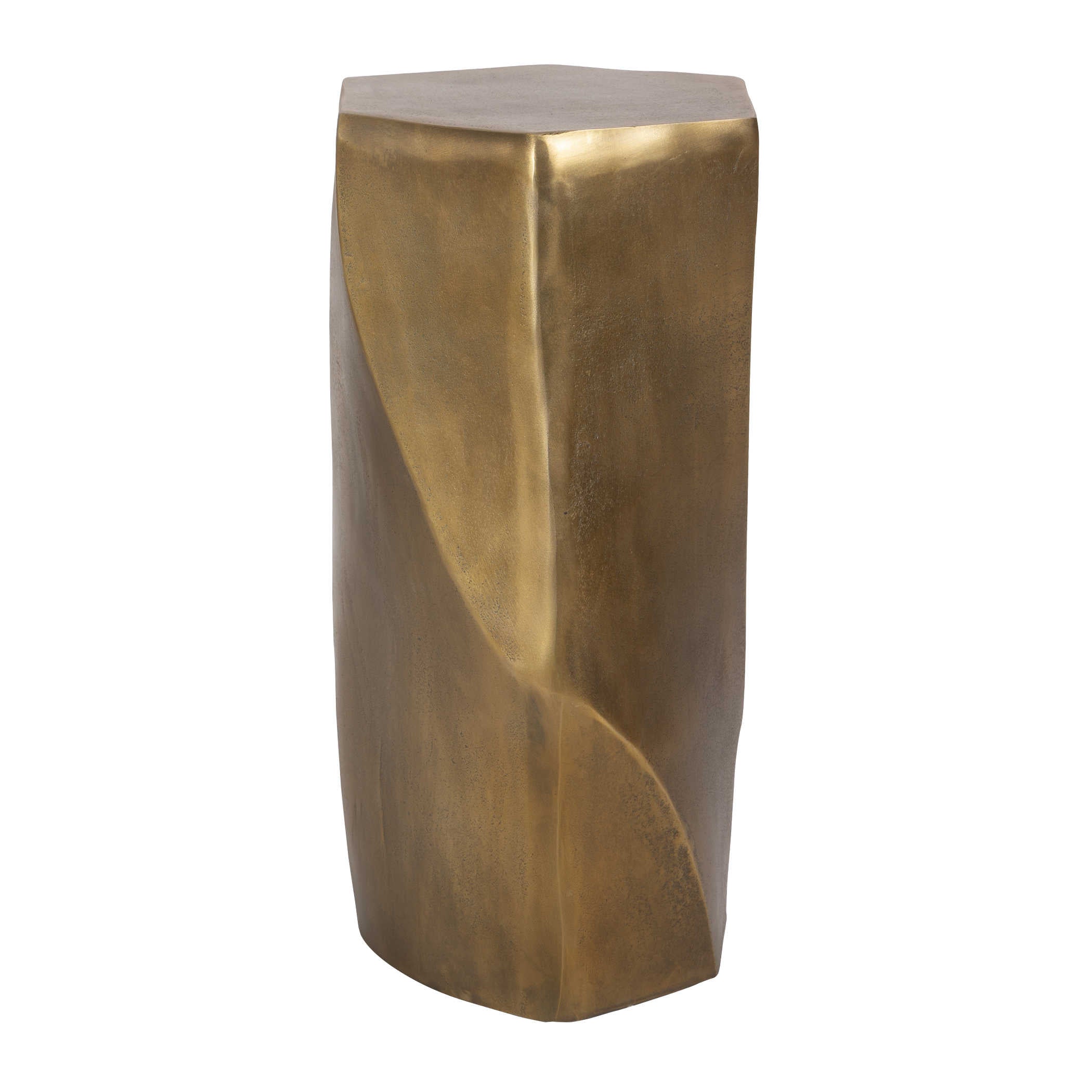 Uttermost Cathenna Accent Table - Brass