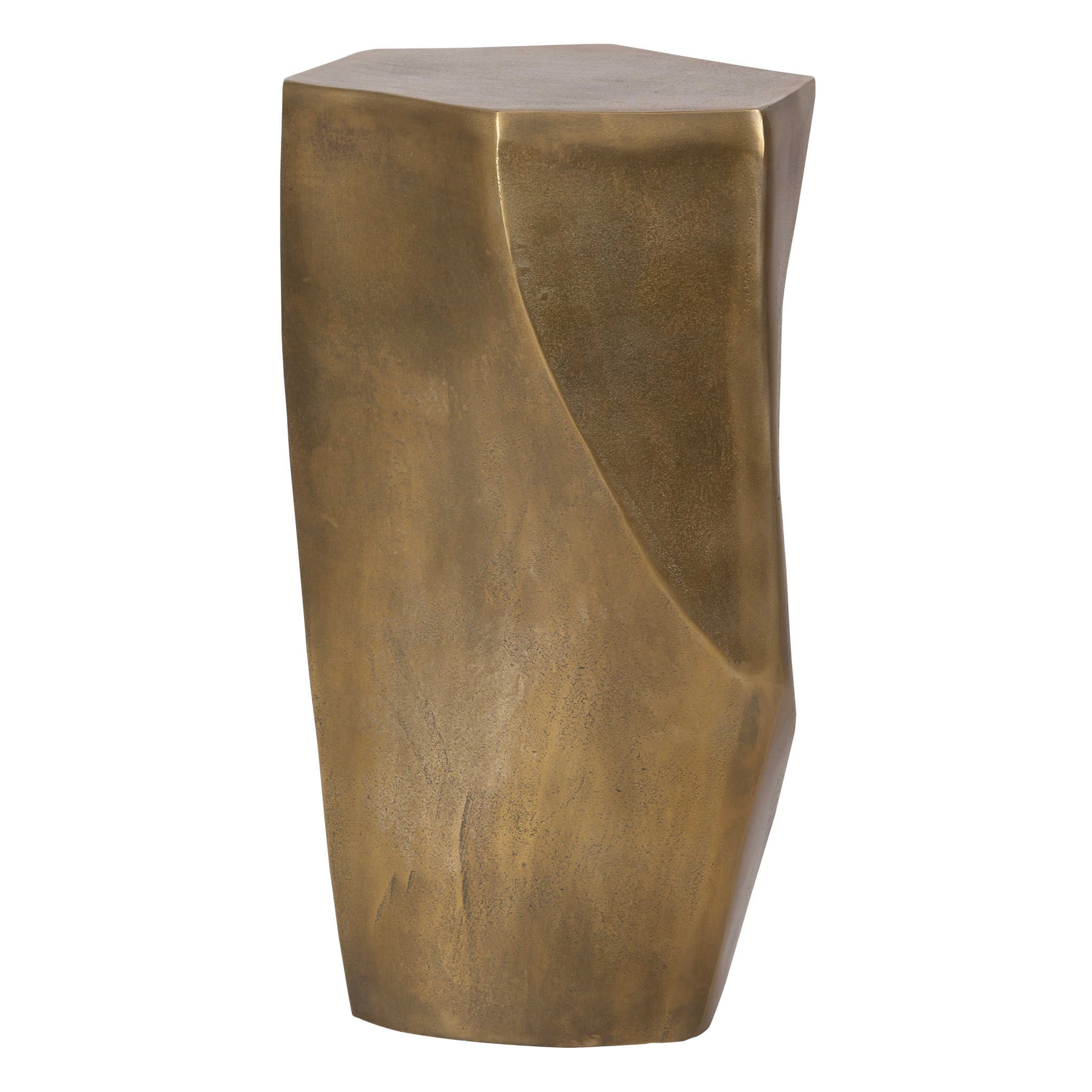 Uttermost Cathenna Accent Table - Brass