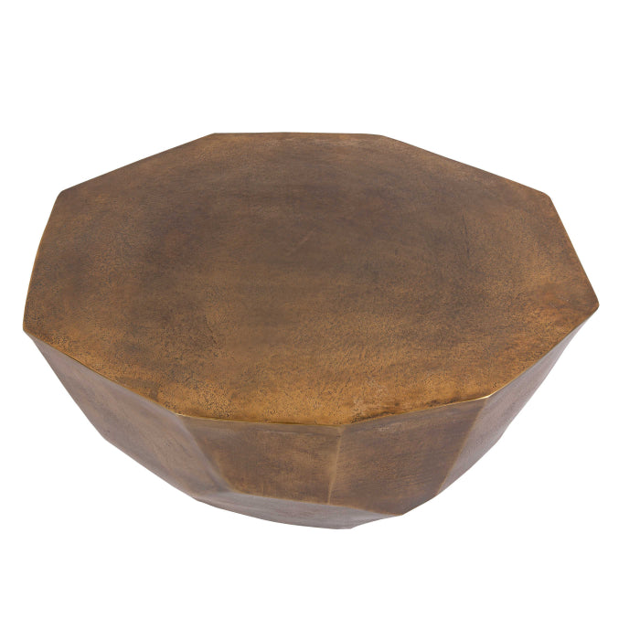 Uttermost Cathenna Coffee Table - Brass Medium
