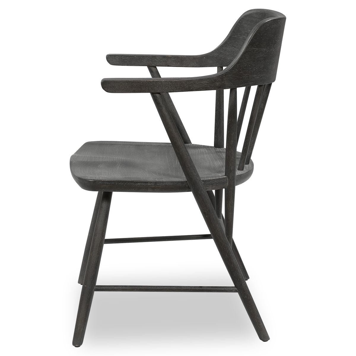 Uttermost Chieftain Chair in Ebony