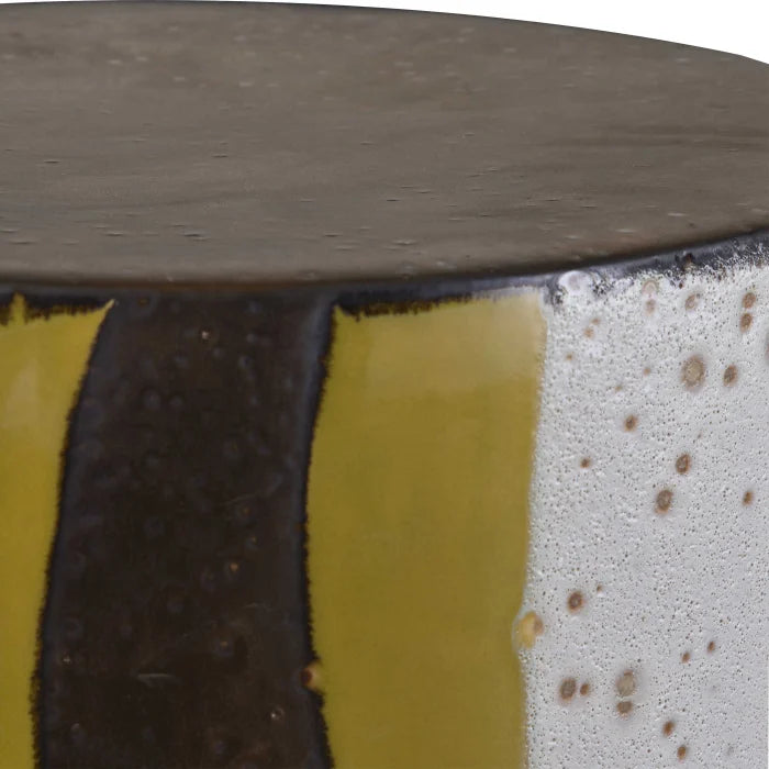 Uttermost Graph Green Stool