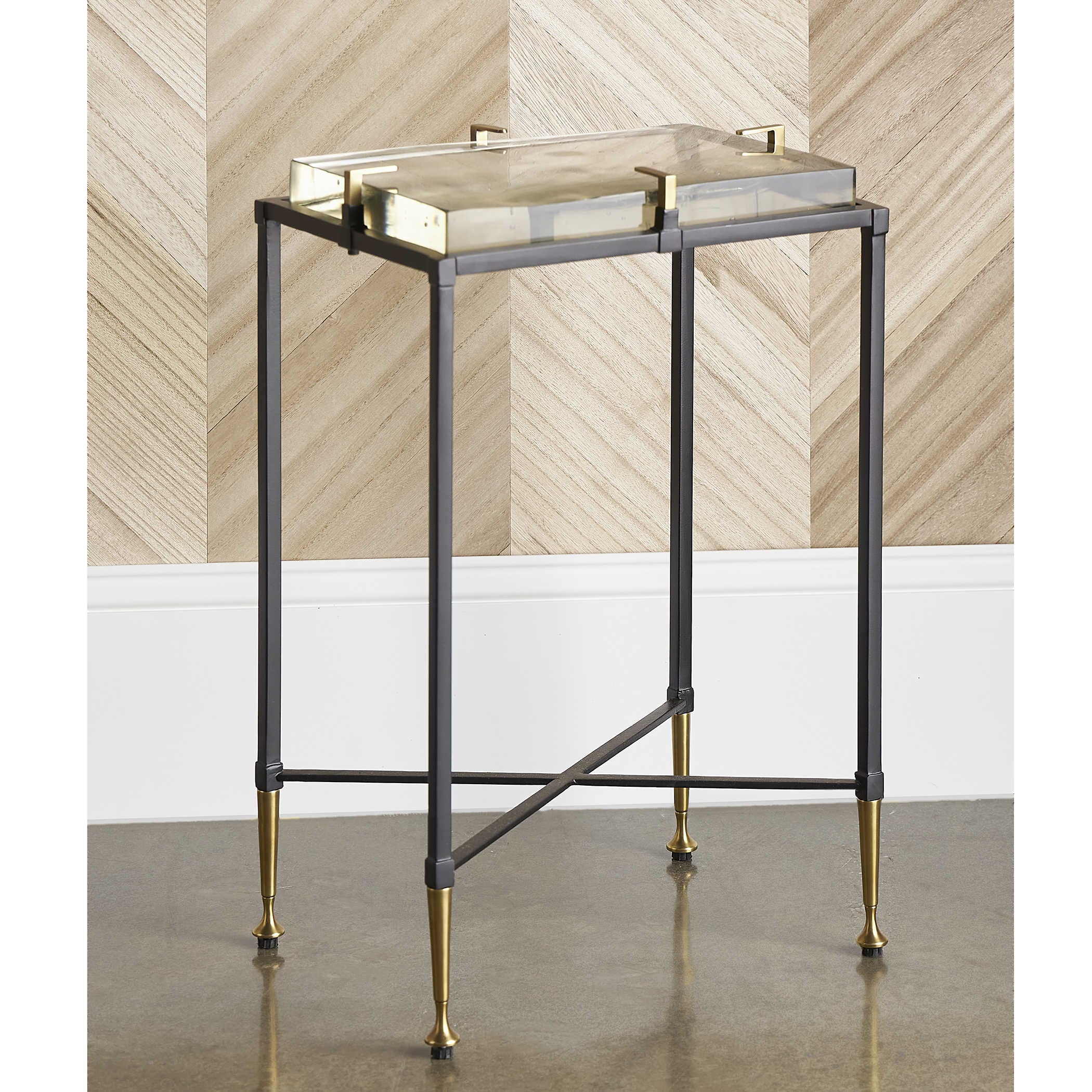 Uttermost Ice Block Accent Table - Rectangular