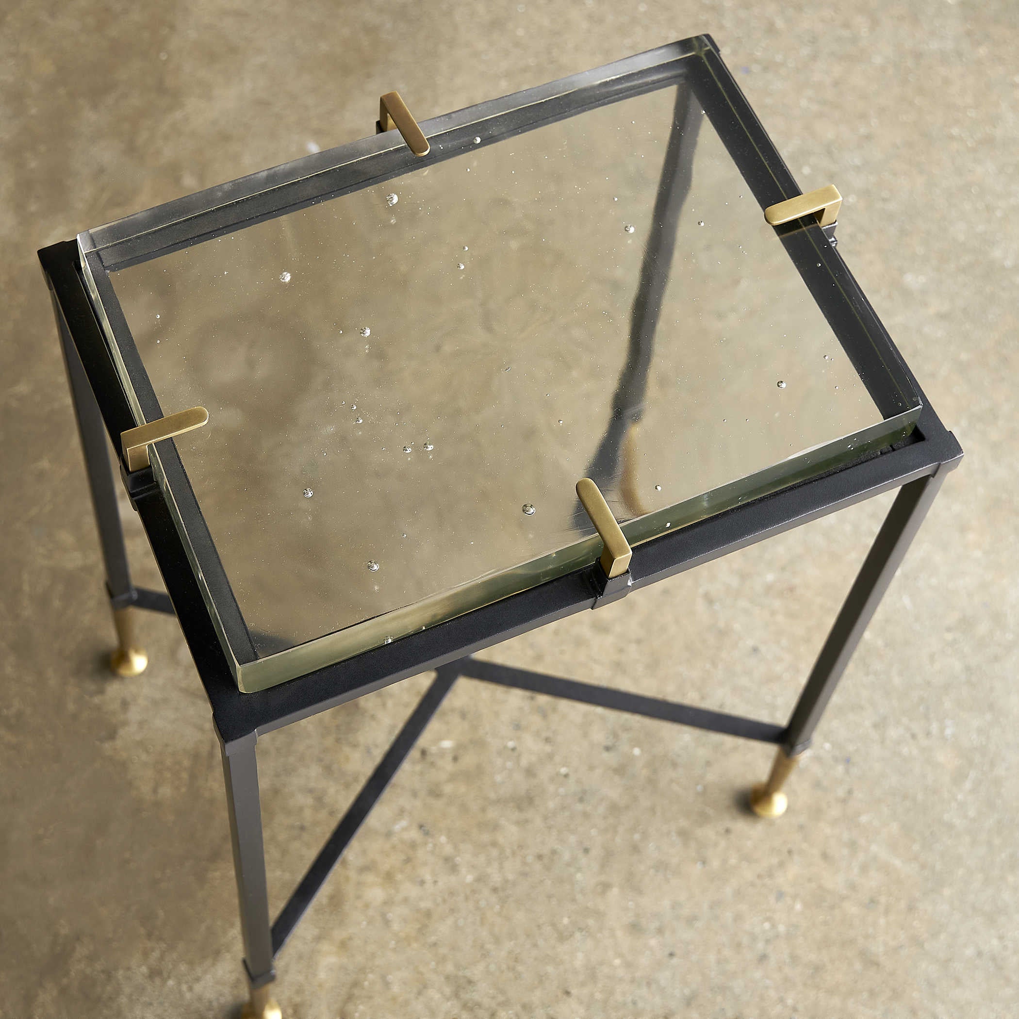 Uttermost Ice Block Accent Table - Rectangular