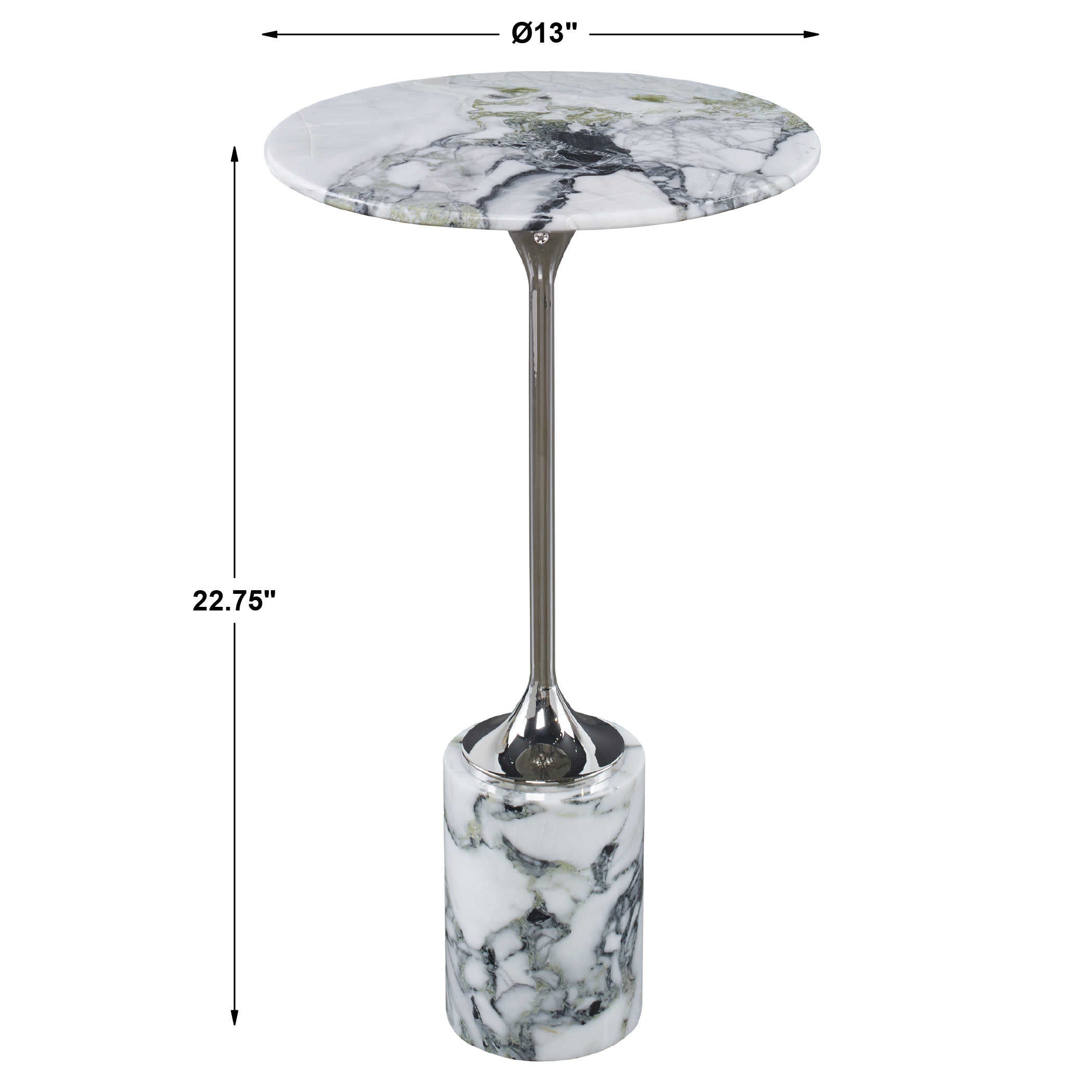 Uttermost Pirouette Accent Table