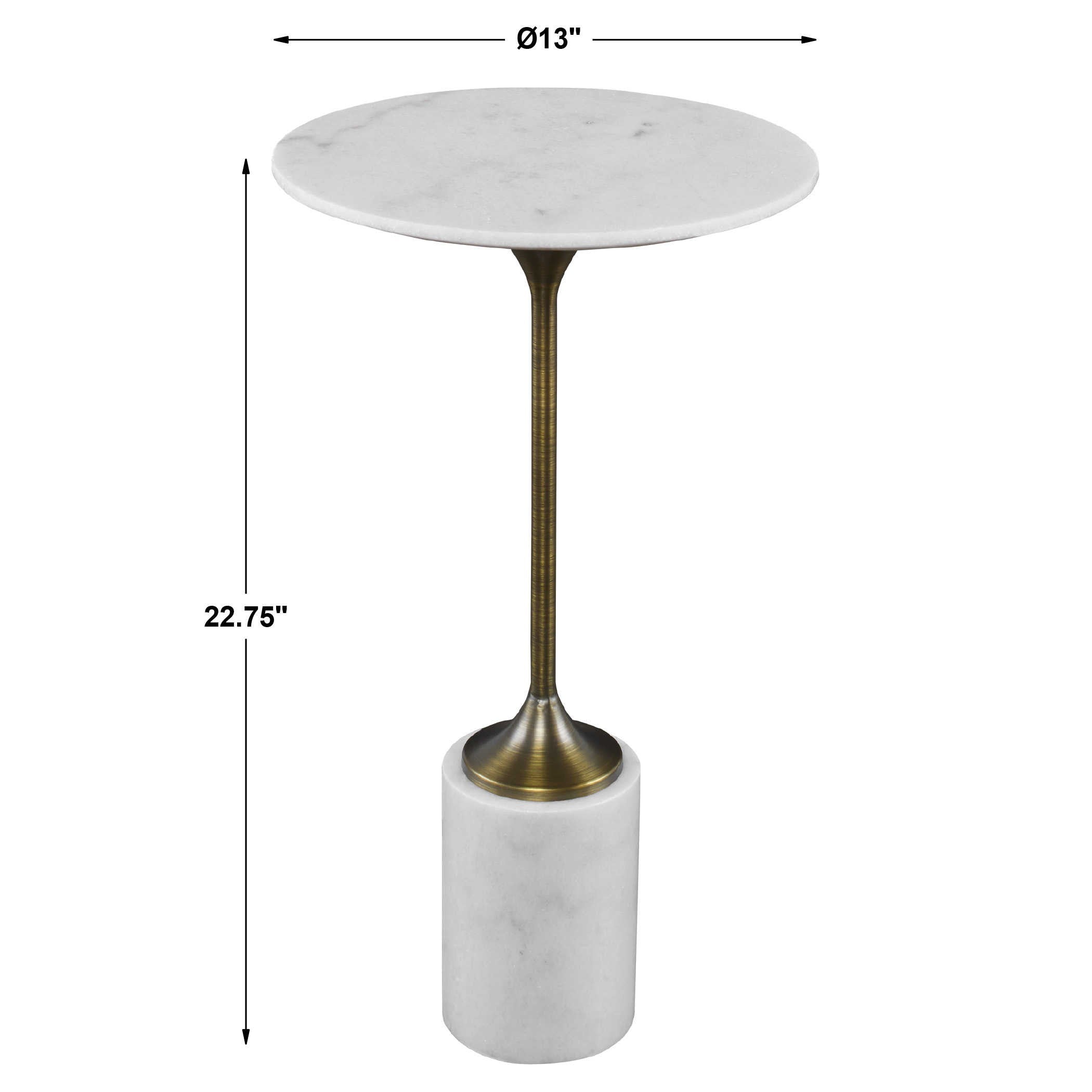 Uttermost Trumpet Accent Table