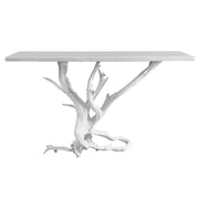Big Sur Console Table in Matte White