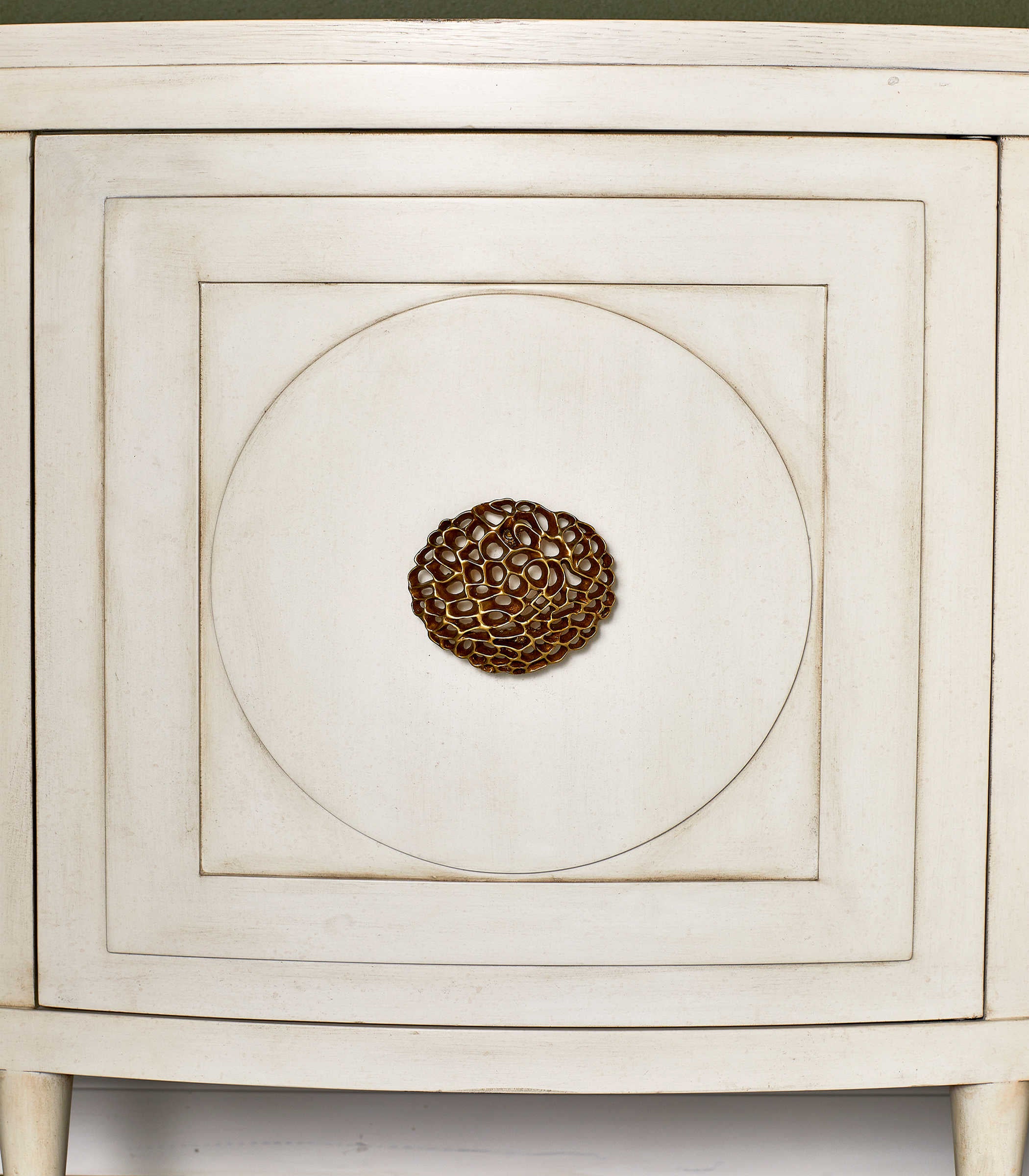 Uttermost Paris Console Cabinet in White