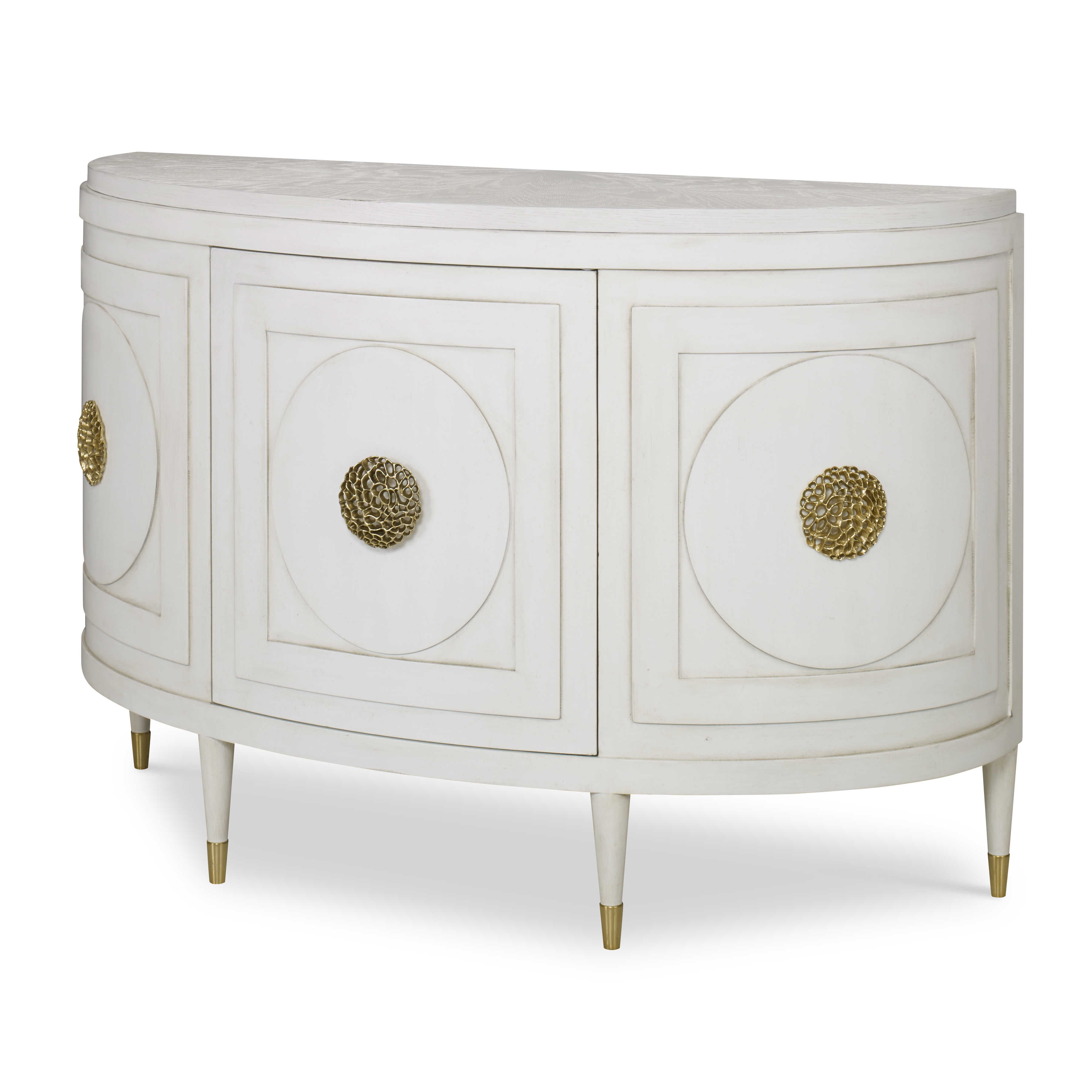 Uttermost Paris Console Cabinet in White