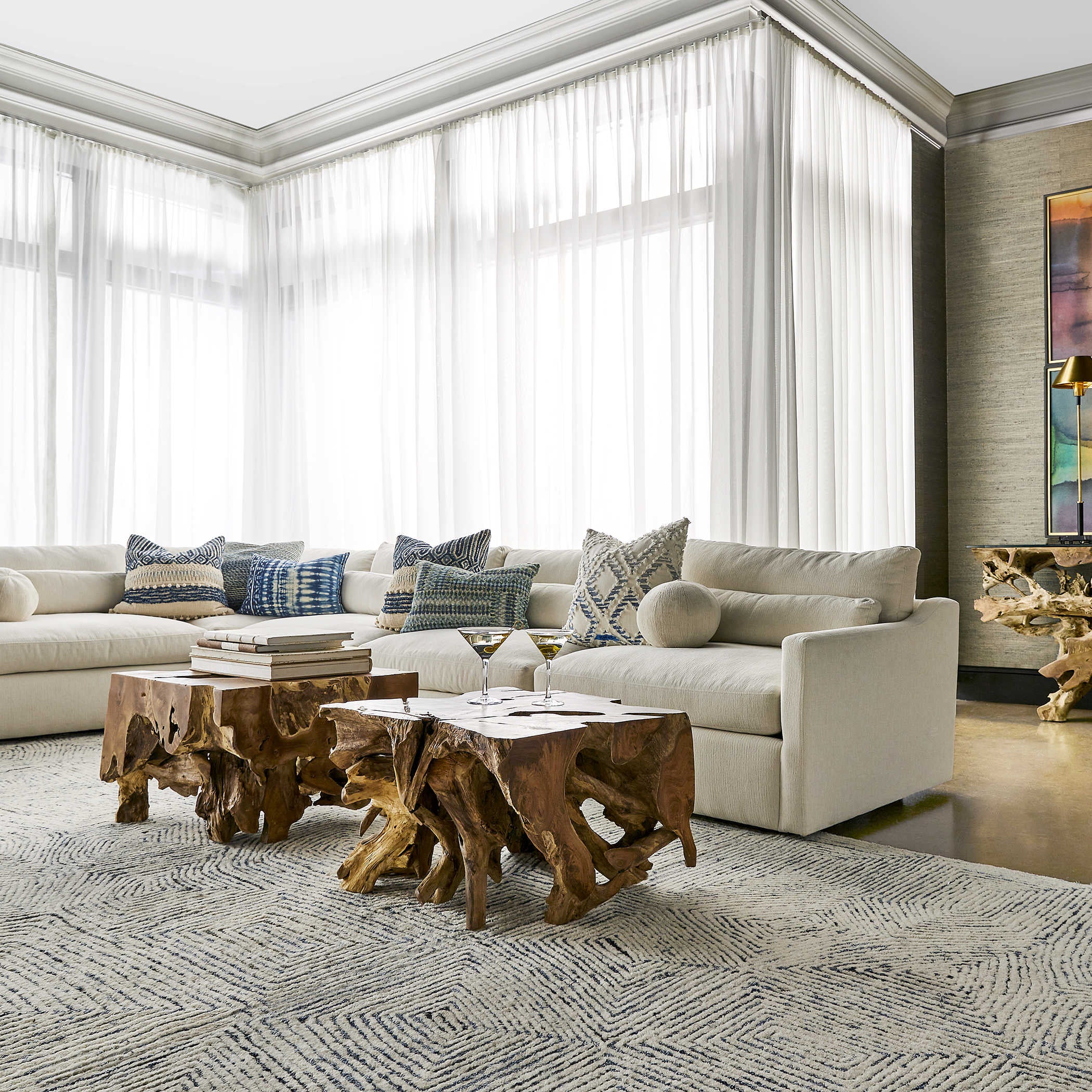 Uttermost Center Root Modular Table