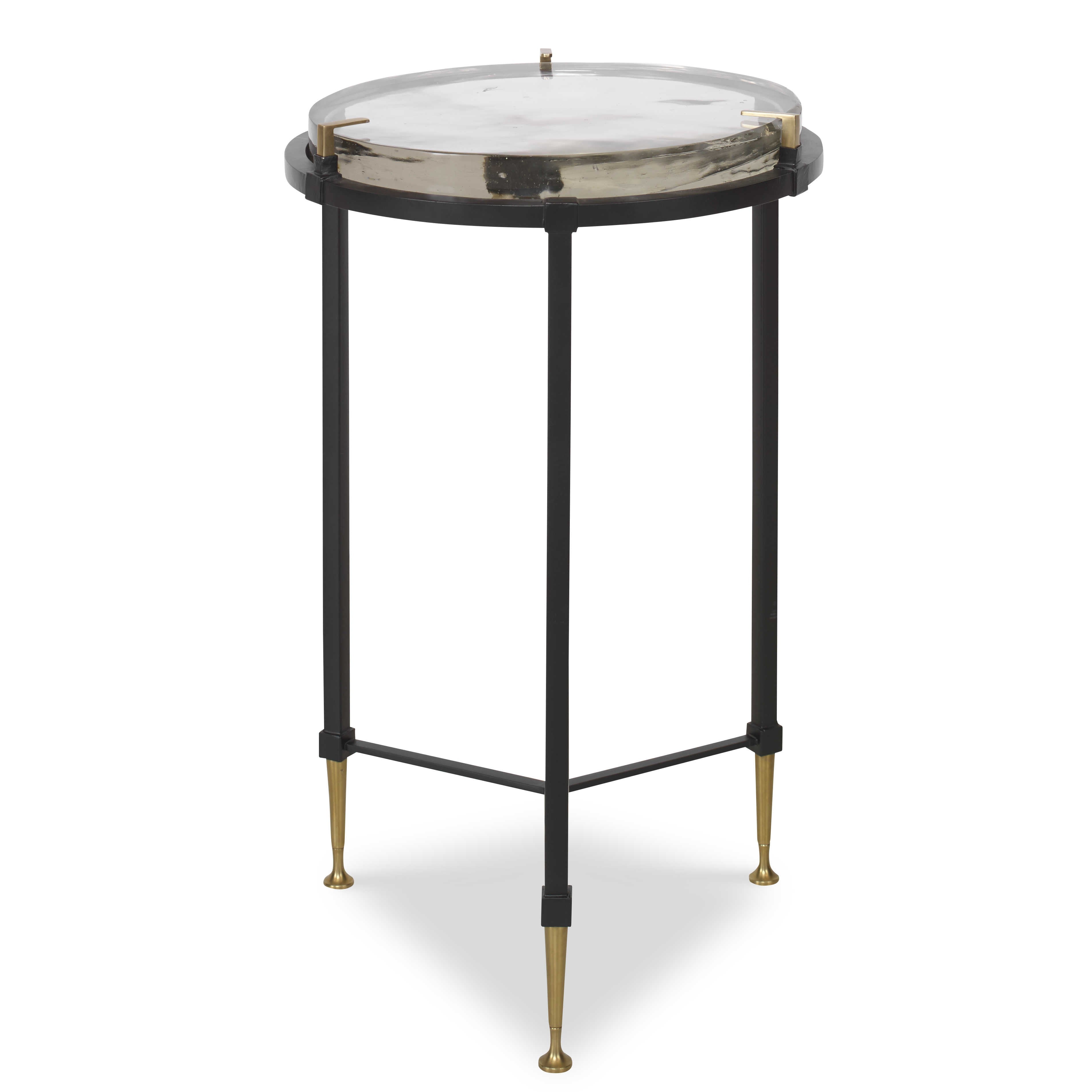 Uttermost Ice Block Accent Table - Round