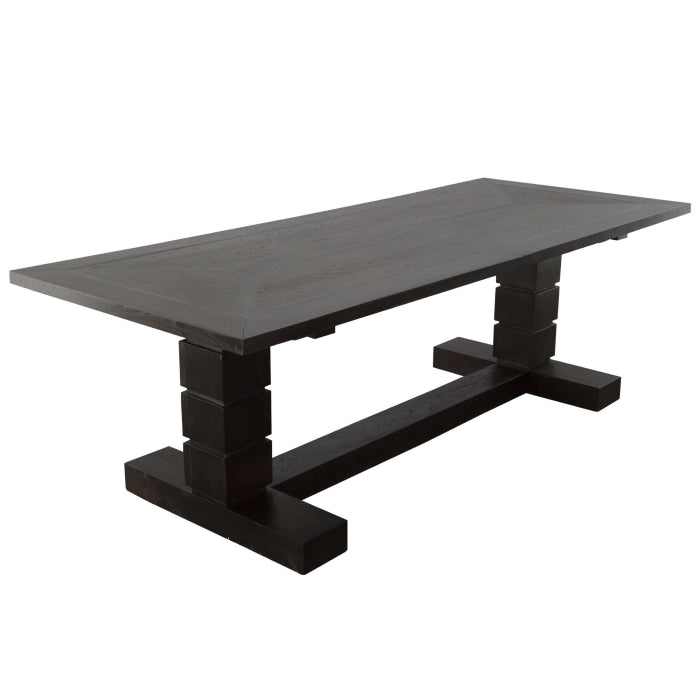 Uttermost Black Magic Extending Dining Table - 244-335cm