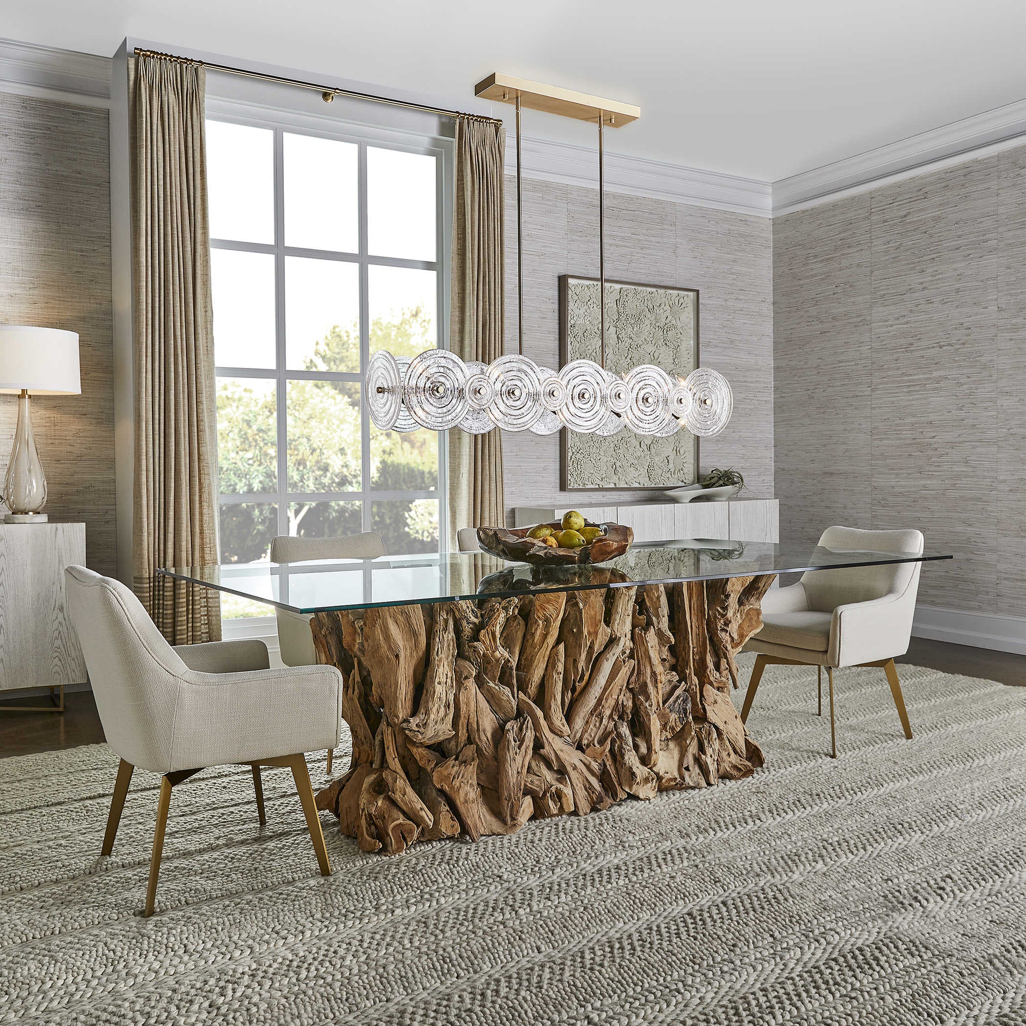 Uttermost Teak Root Dining Table - 244cm