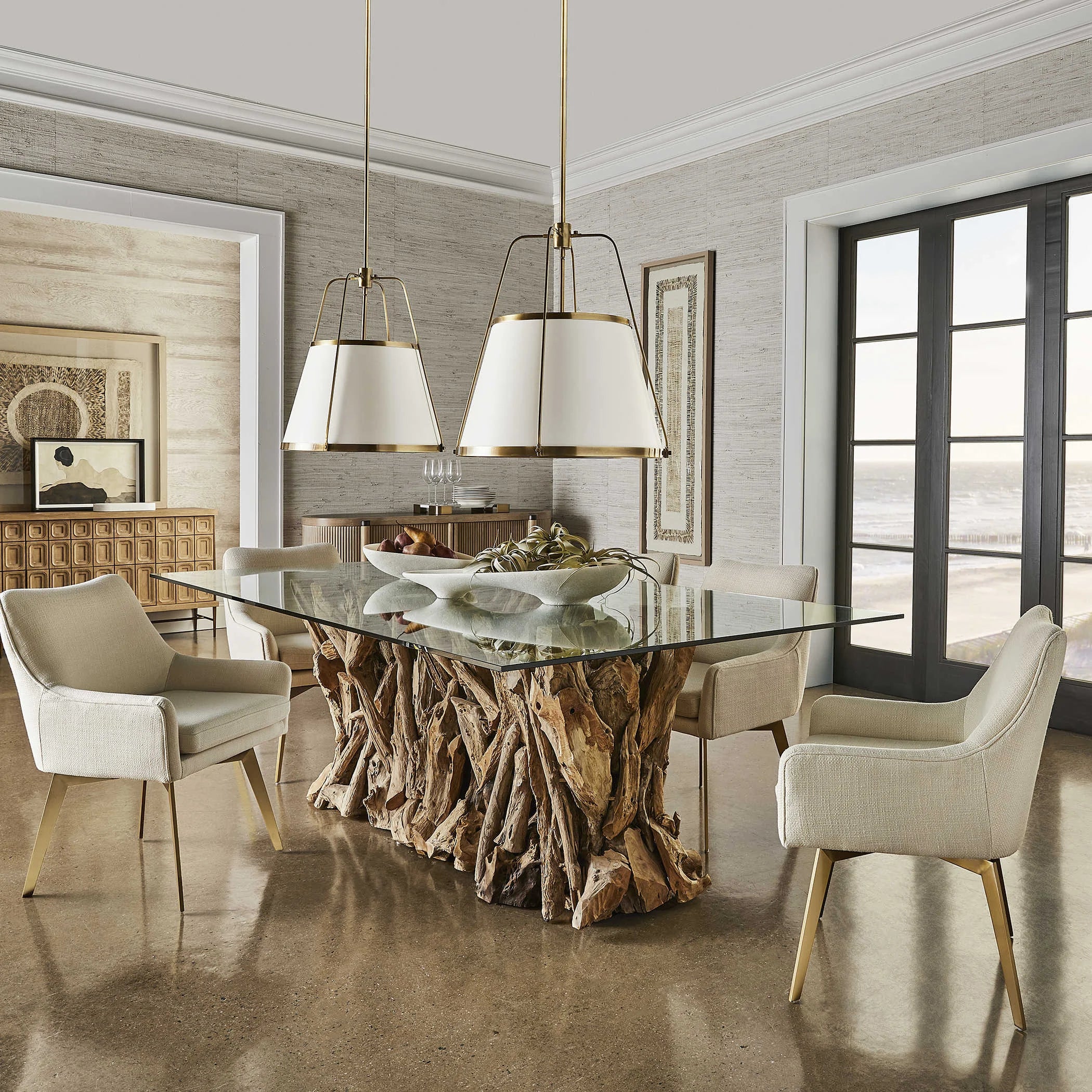 Uttermost Teak Root Dining Table - 244cm