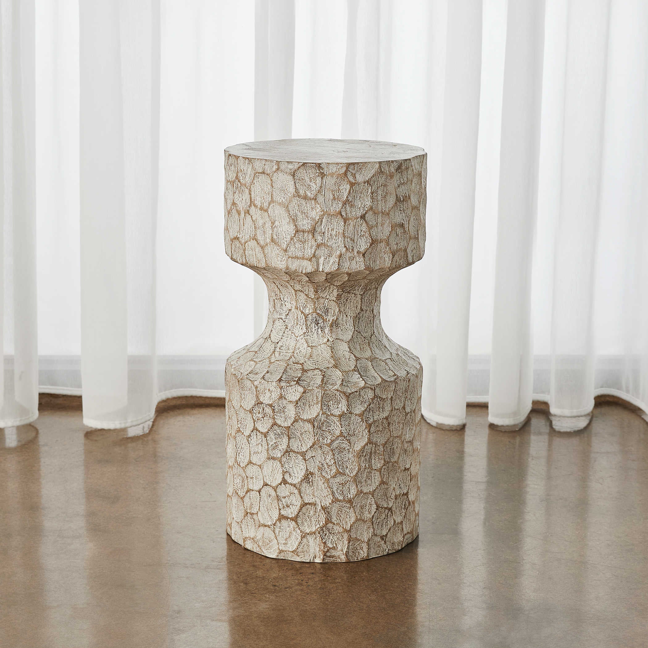 Uttermost Whittled Accent Table