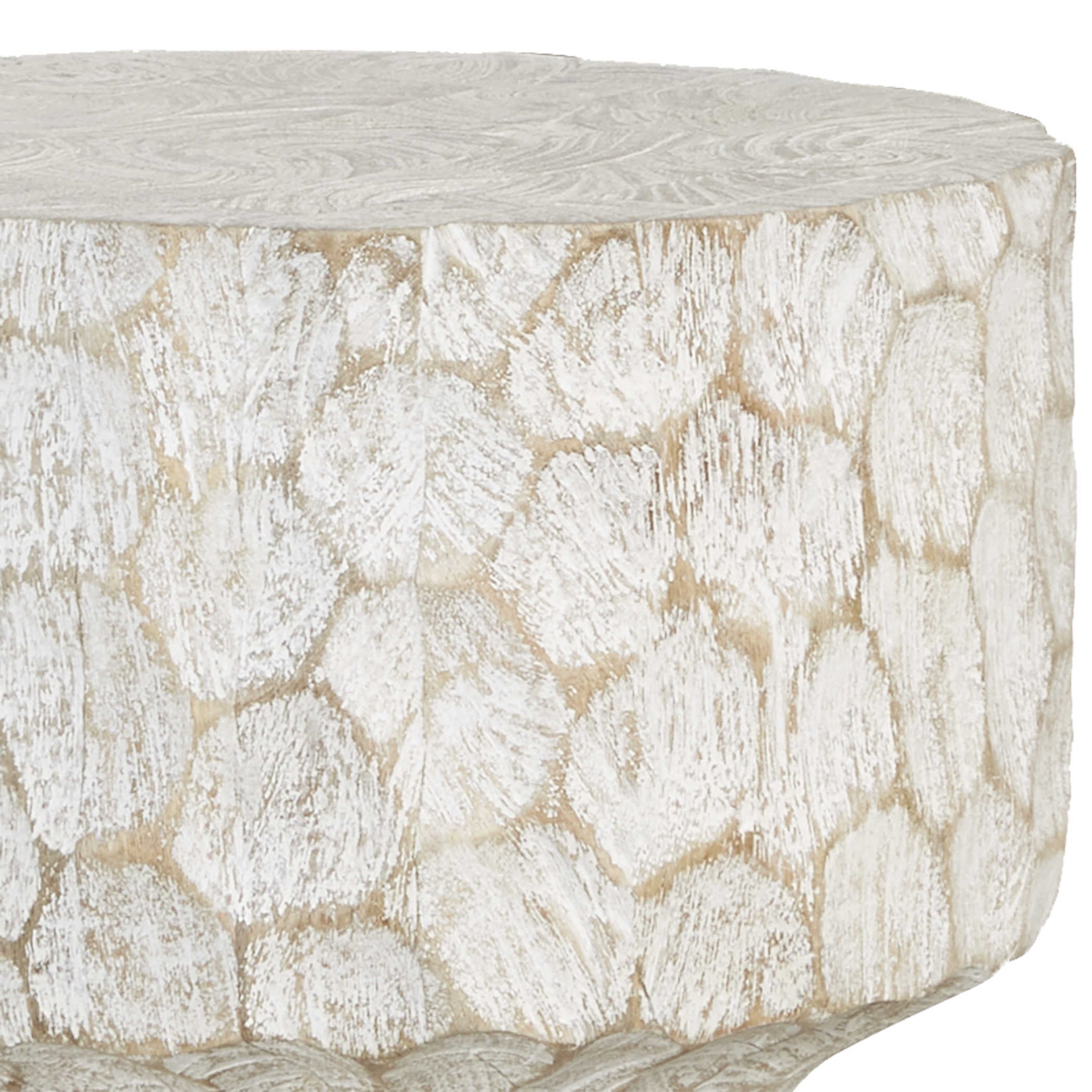 Uttermost Whittled Accent Table