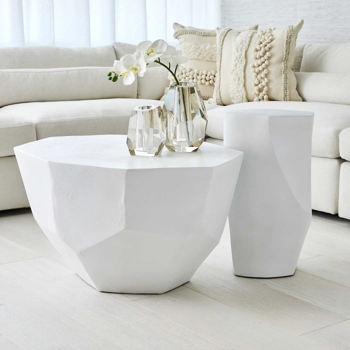 Uttermost Cathenna Coffee Table - White Medium
