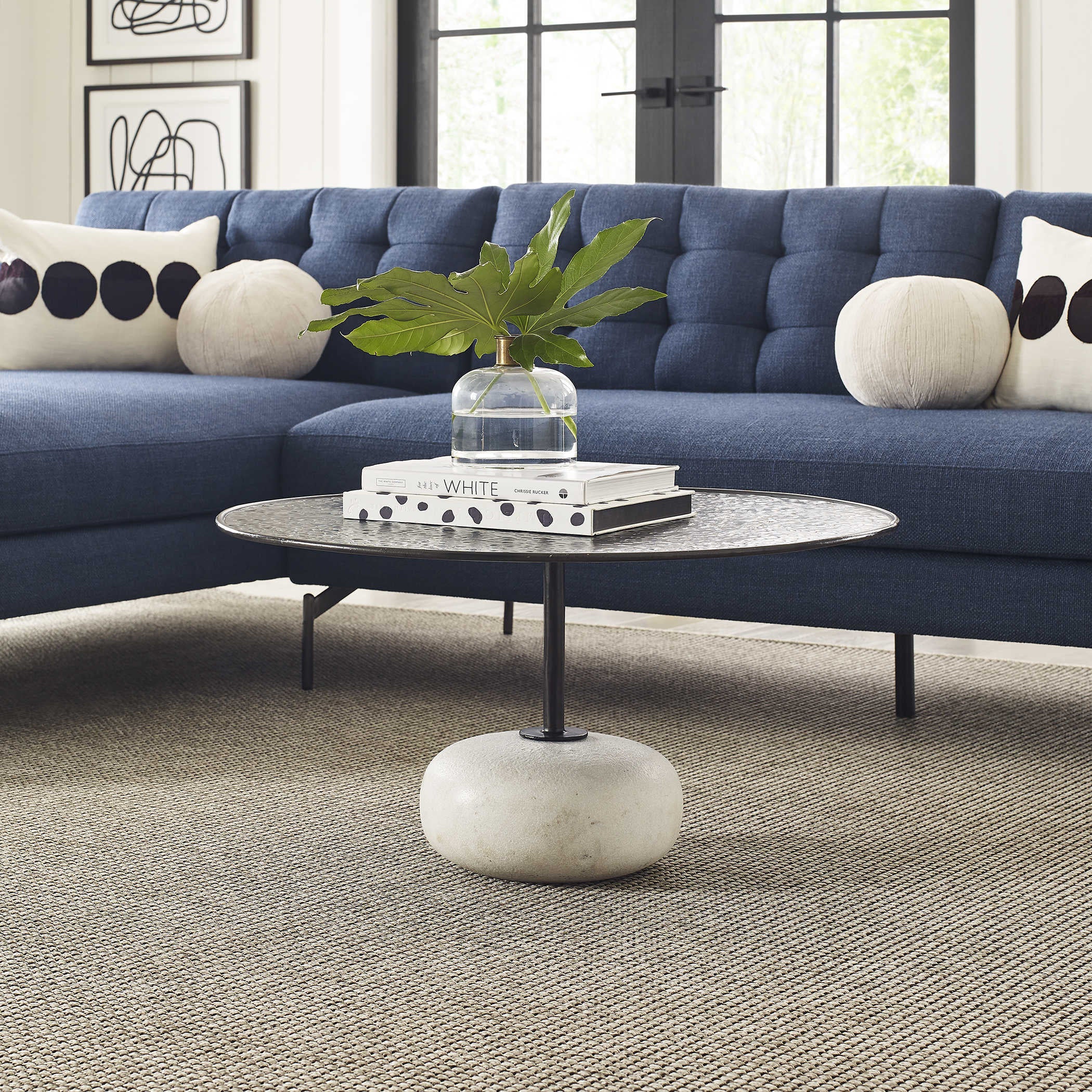 Uttermost Button Up Coffee Table
