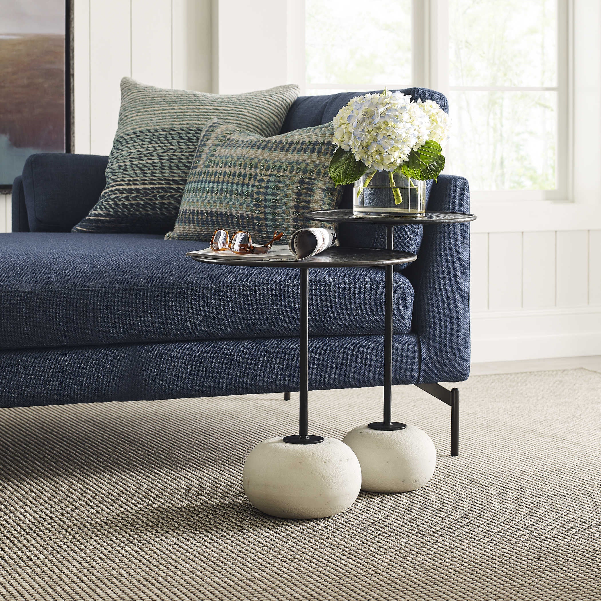 Uttermost Button Up Accent Table