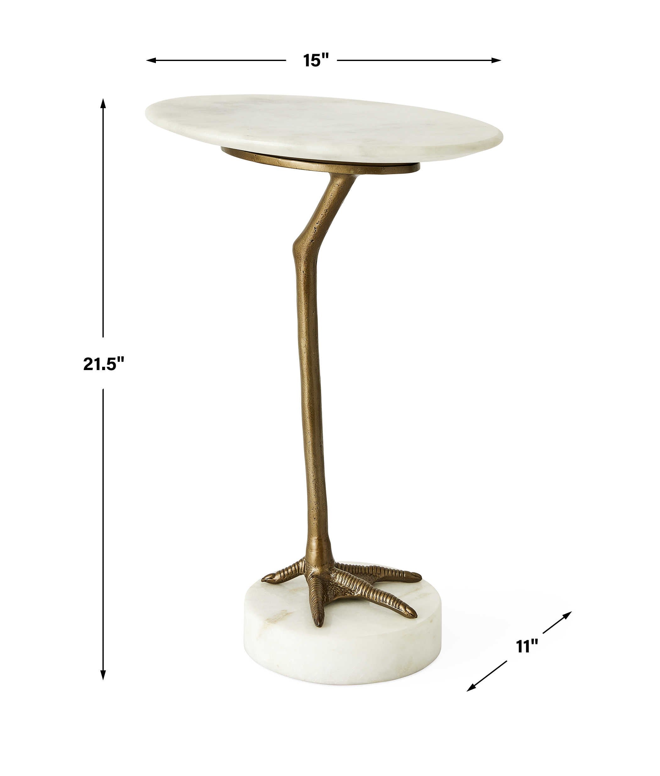 Uttermost Taking a Stand Side Table